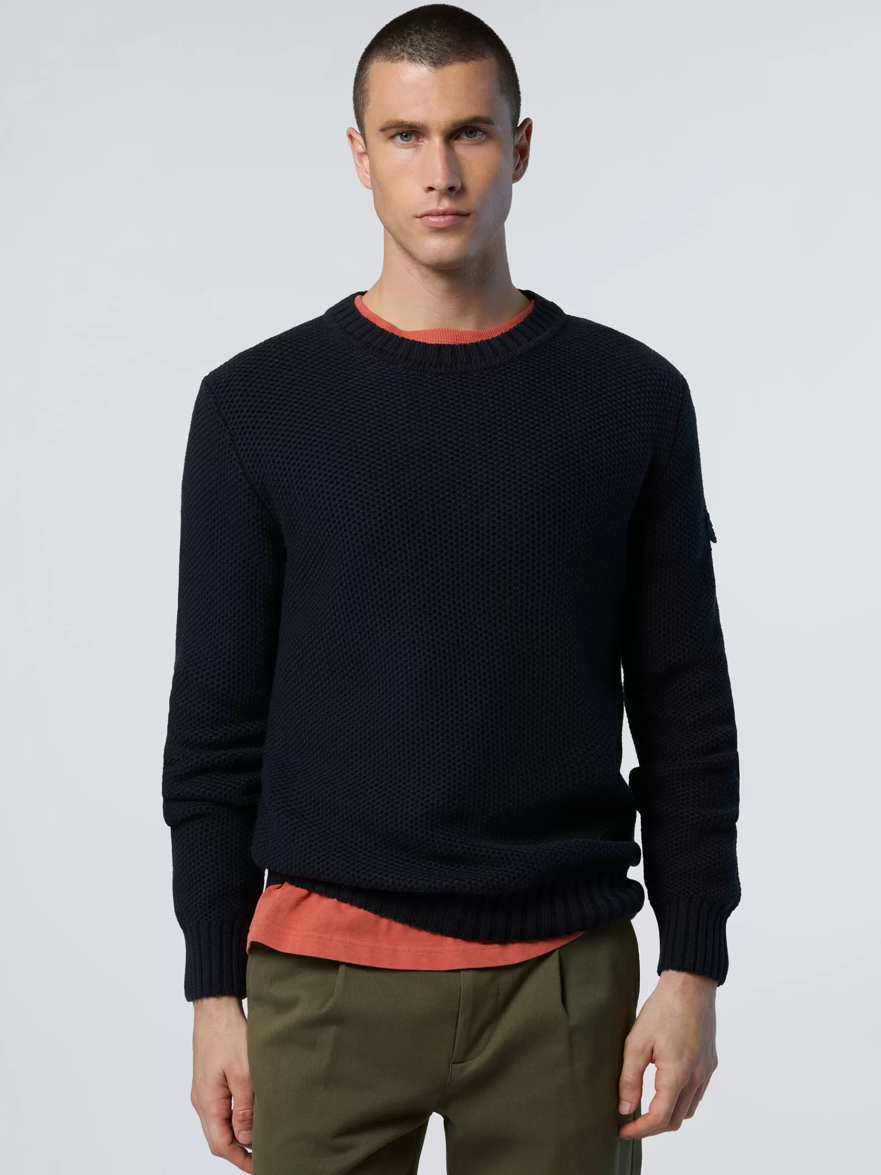 North Sails Maglione in lana e cotone>Uomo Maglioni E Cardigan