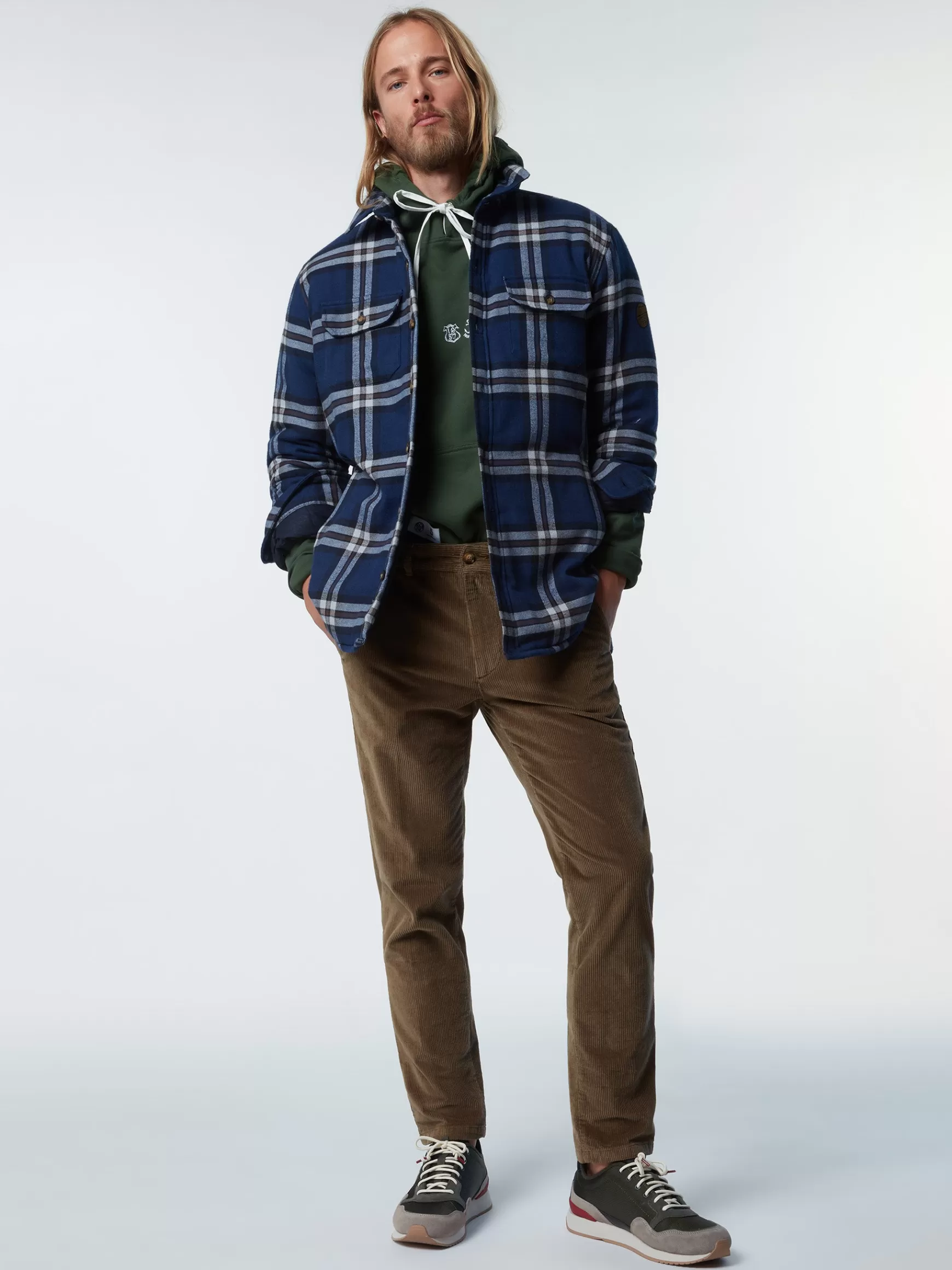 North Sails Overshirt in flanella check>Uomo Outlet | Outlet