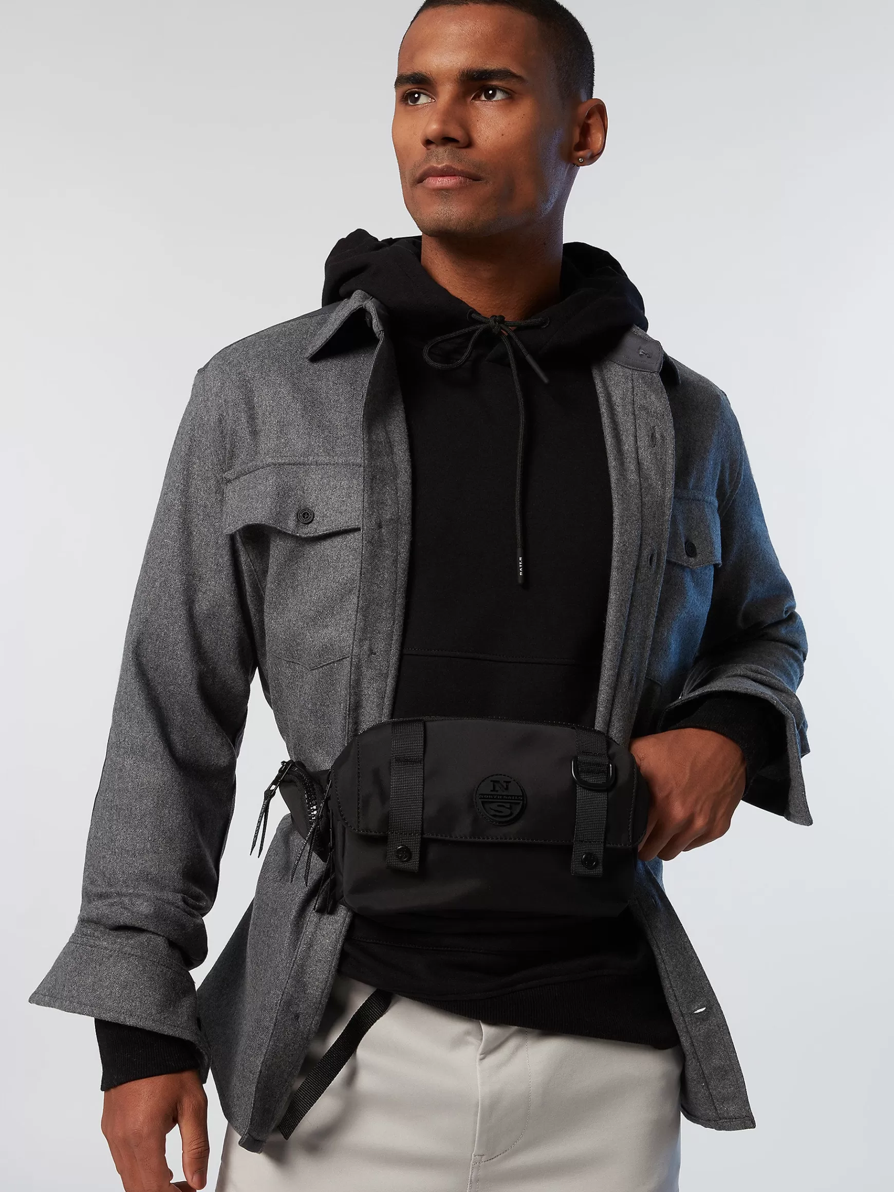 North Sails Overshirt in flanella riciclata>Uomo Outlet | Camicie