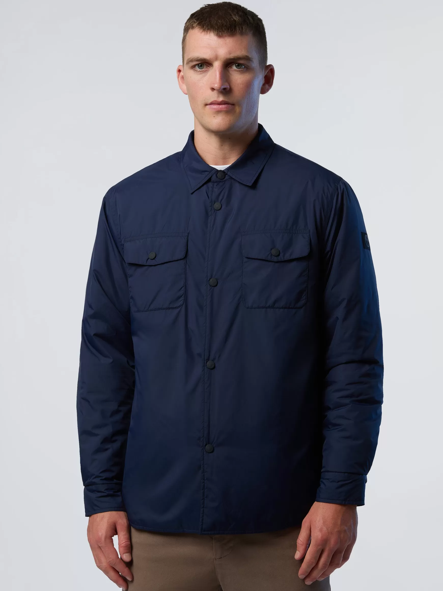 North Sails Overshirt in nylon riciclato>Uomo Camicie