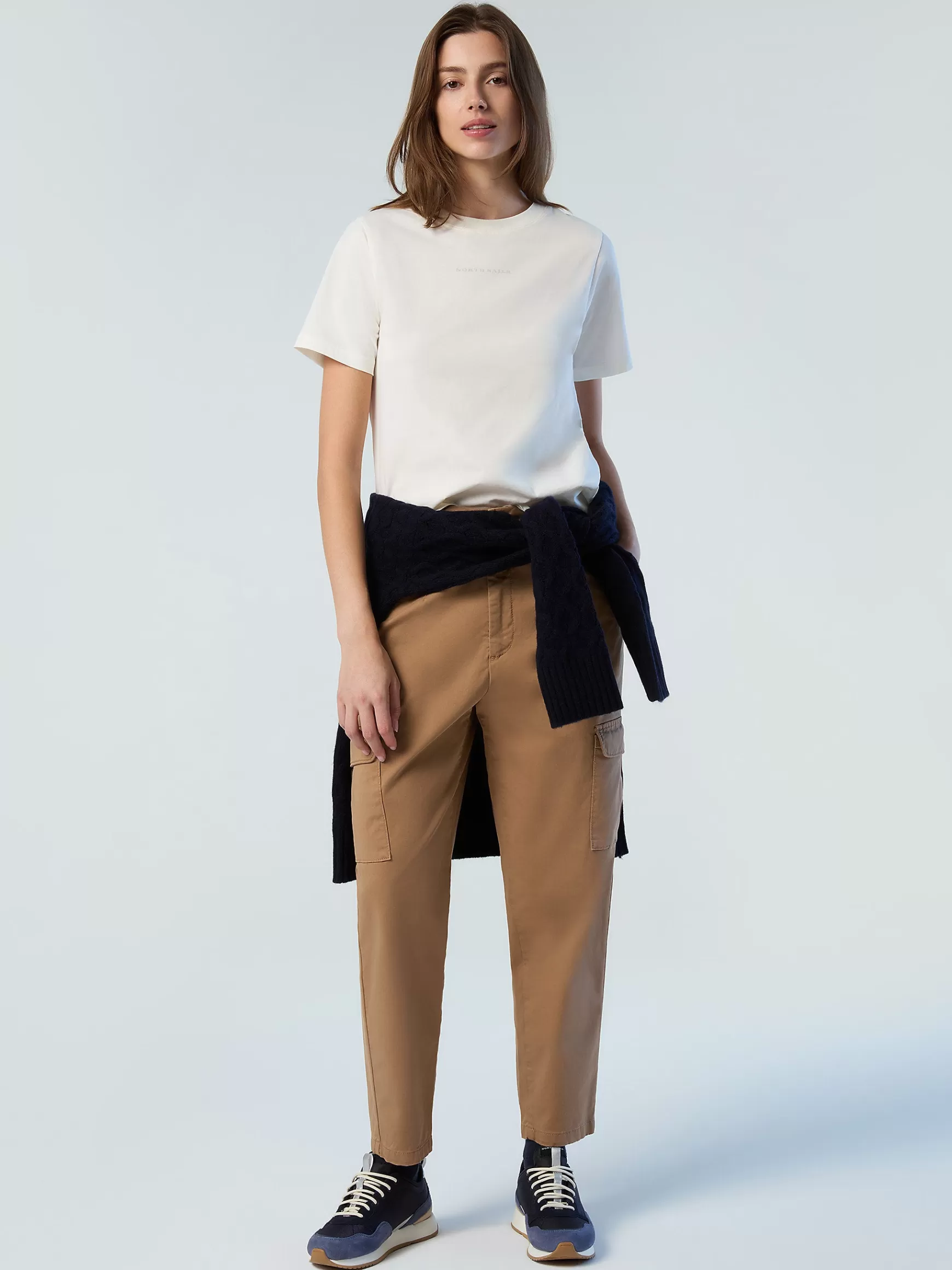 North Sails Pantalone cargo in gabardina>Donna Outlet | Pantaloni
