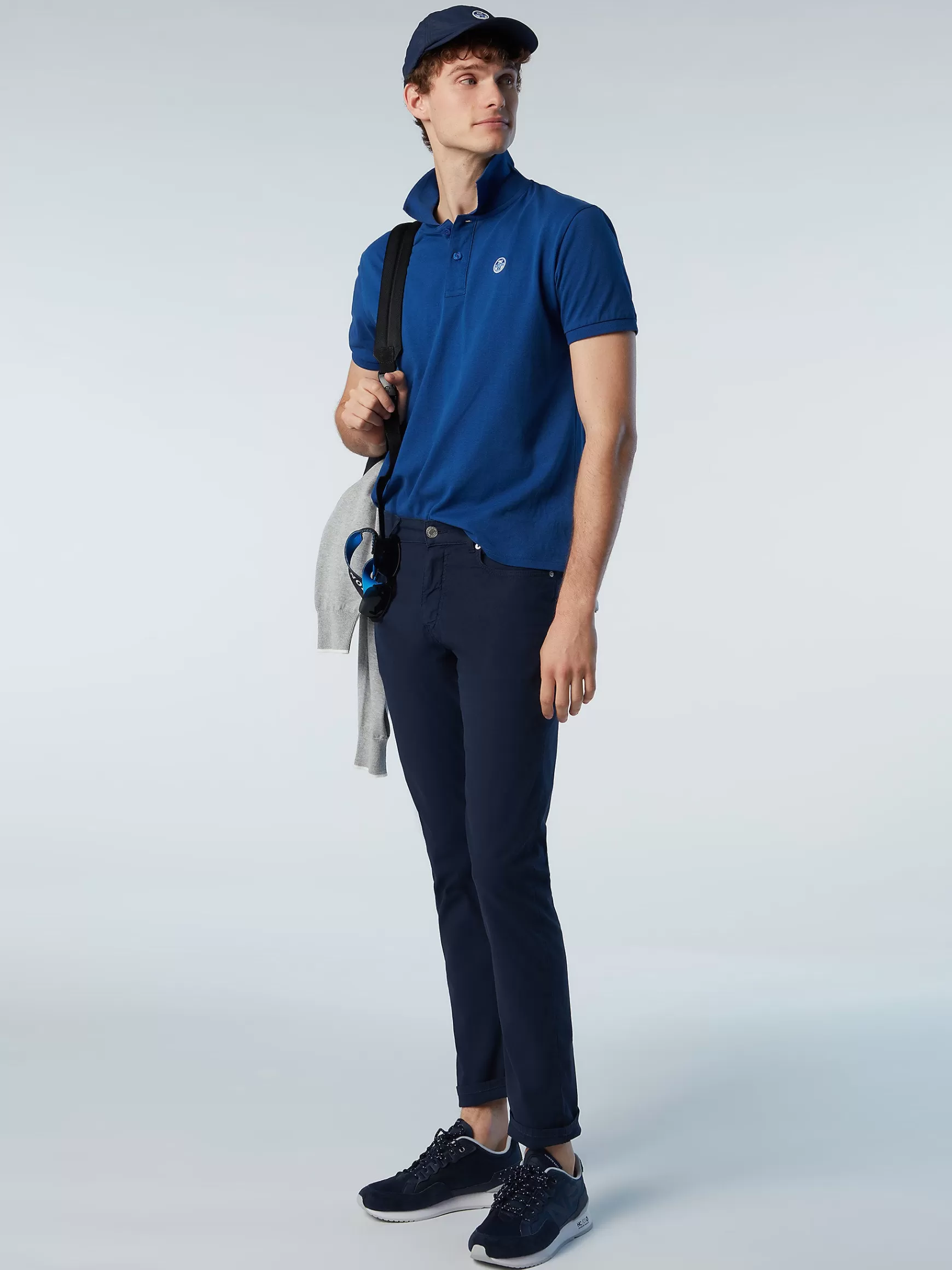 North Sails Pantalone in dobby stretch>Uomo Outlet | Pantaloni