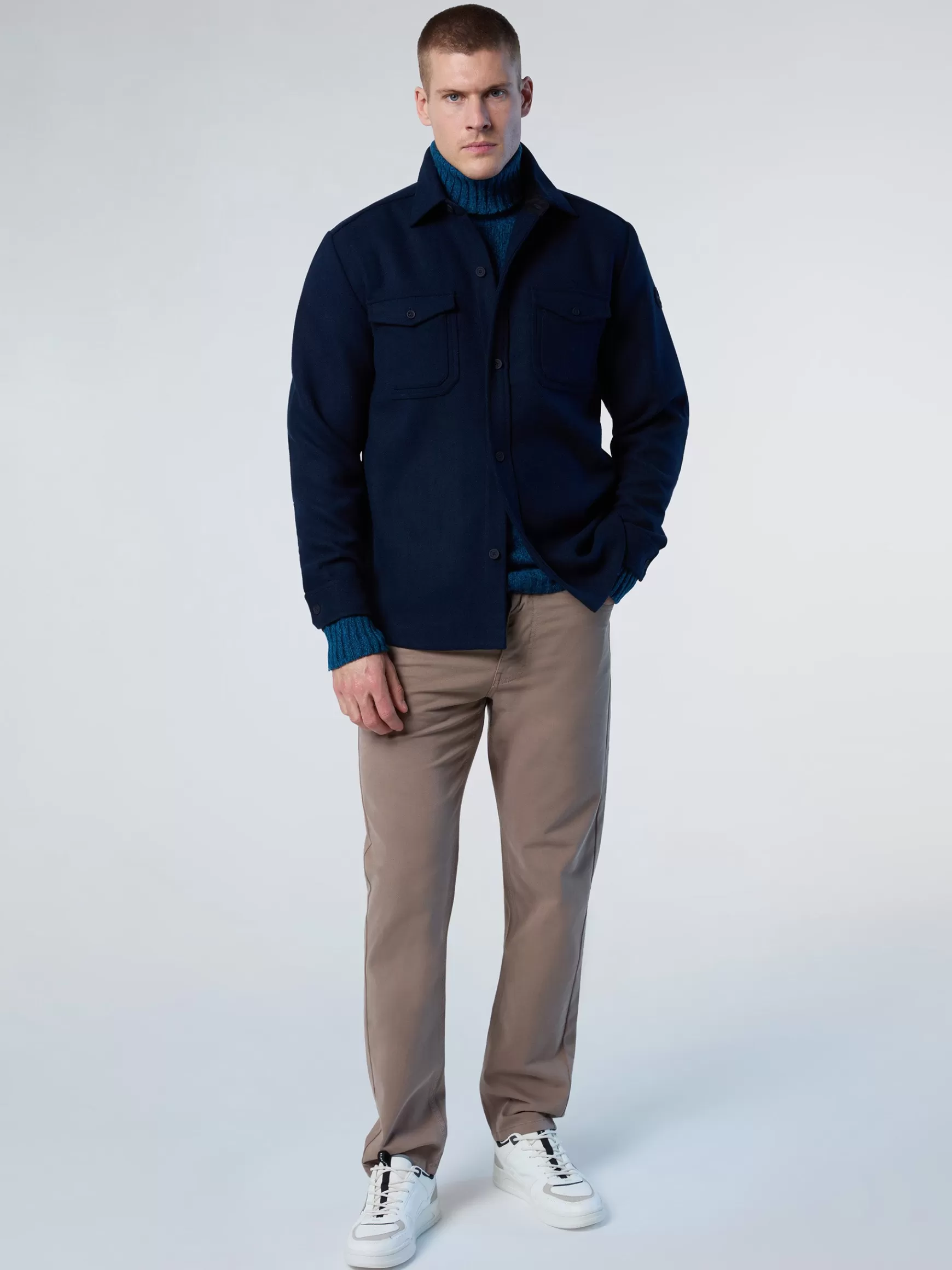 North Sails Pantaloni 5 tasche in twill>Uomo Shop By Look | Pantaloni