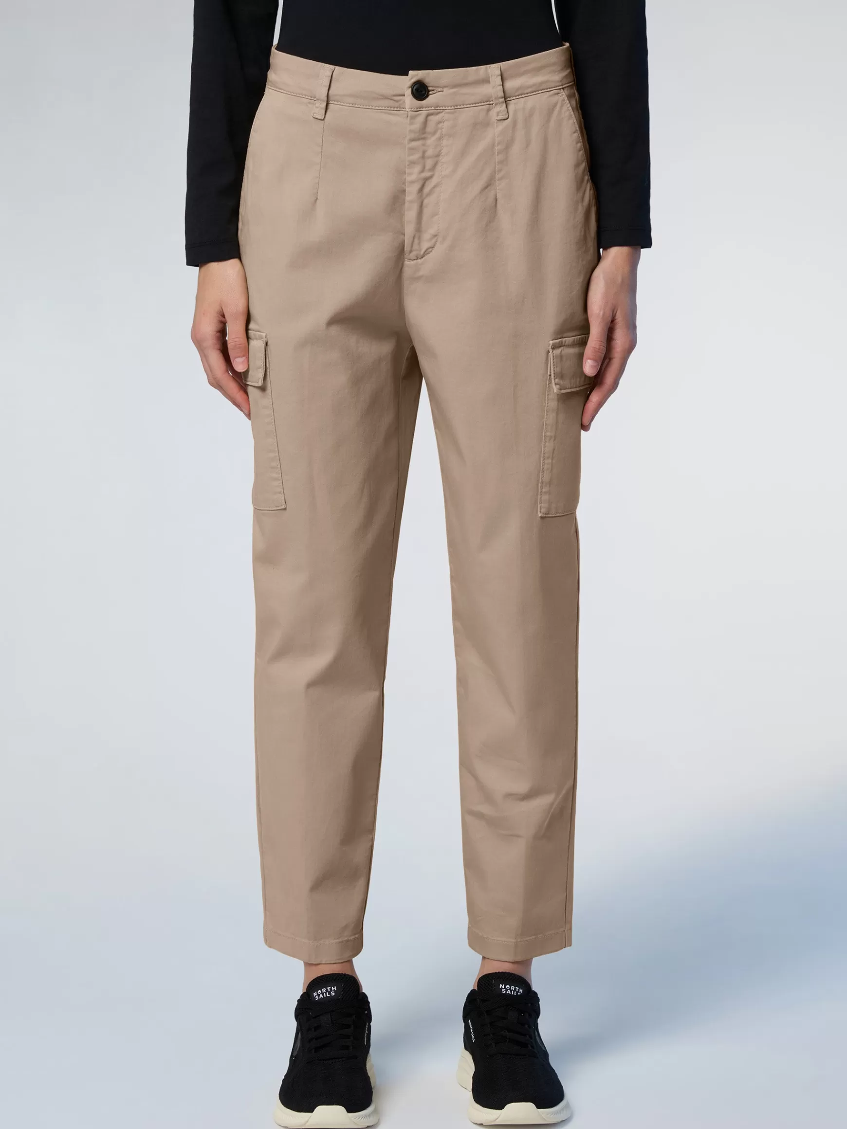 North Sails Pantaloni cargo in gabardina>Donna Pantaloni