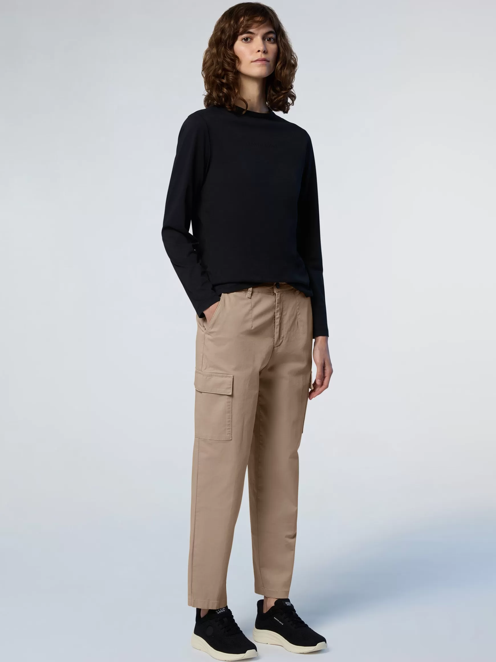 North Sails Pantaloni cargo in gabardina>Donna Pantaloni