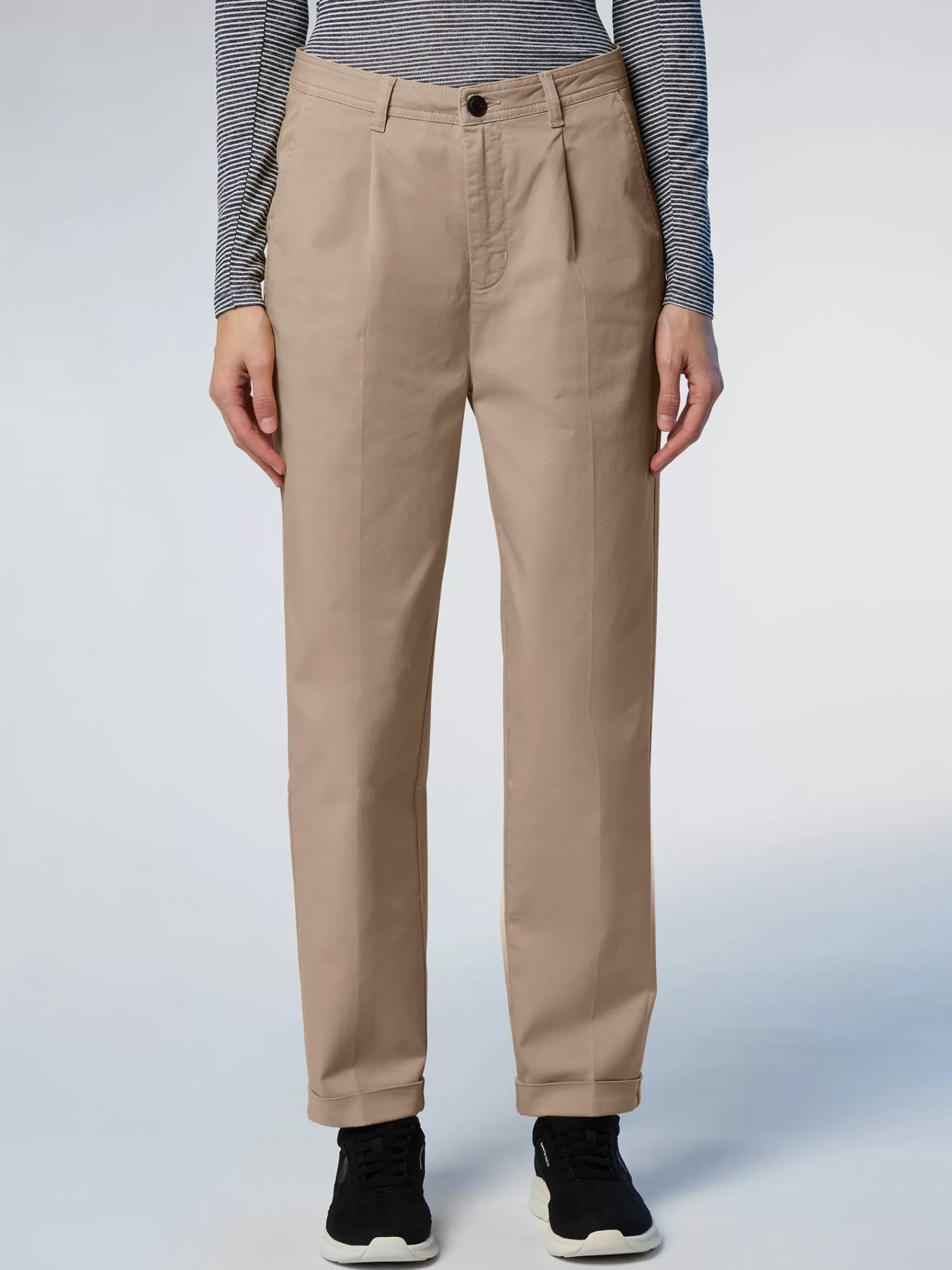 North Sails Pantaloni chino con pinces>Donna Shop By Look | Pantaloni