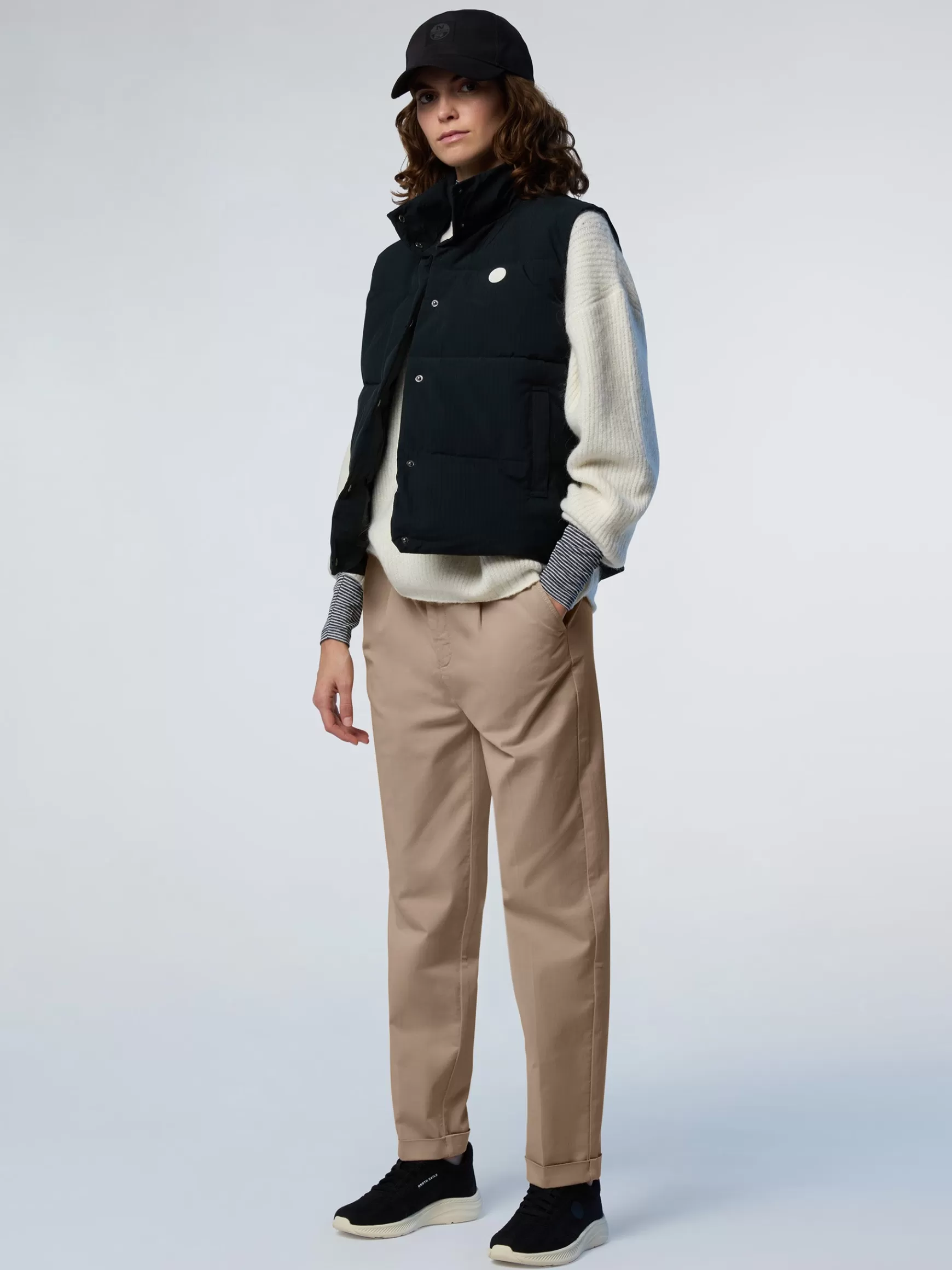 North Sails Pantaloni chino con pinces>Donna Shop By Look | Pantaloni