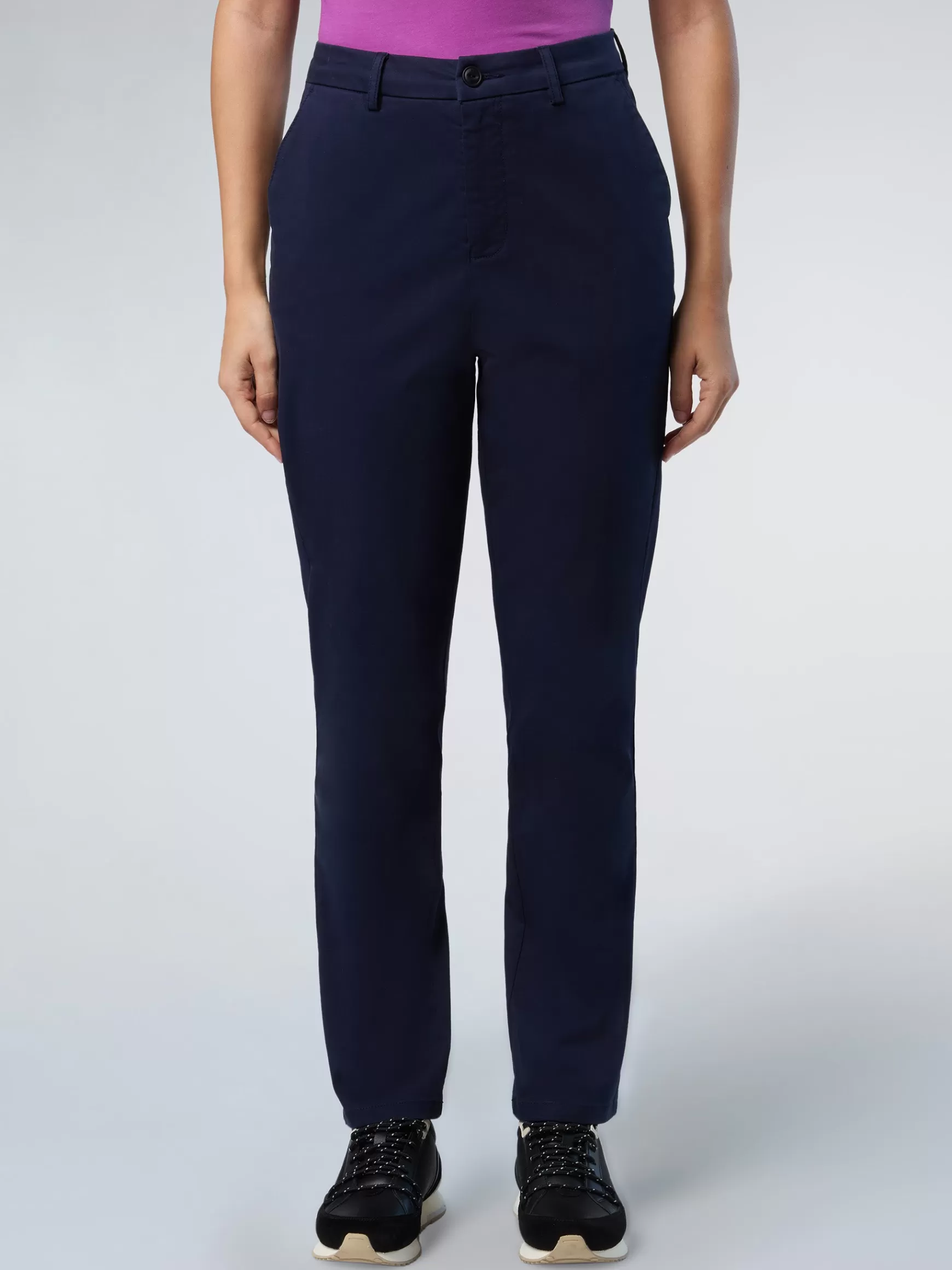 North Sails Pantaloni chino in gabardina>Donna Shop By Look | Pantaloni