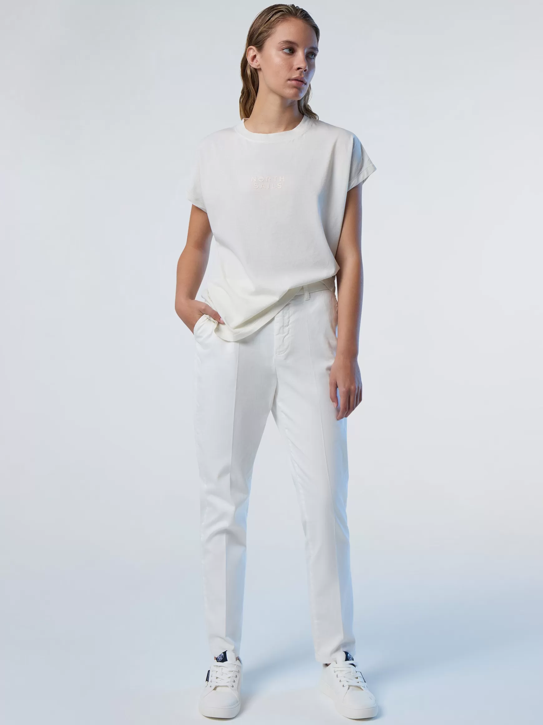 North Sails Pantaloni chino in gabardina>Donna Outlet | Pantaloni