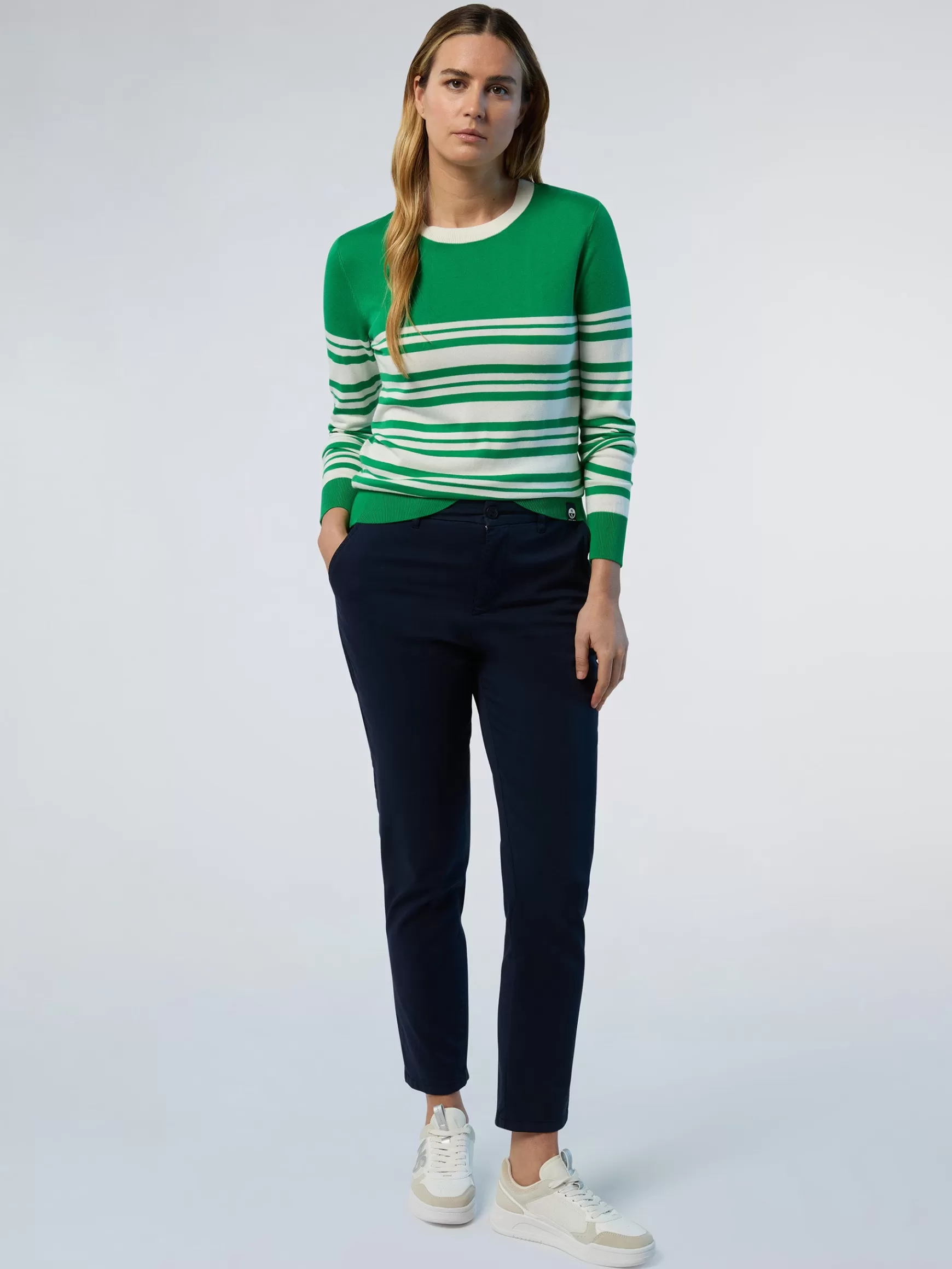 North Sails Pantaloni chino in gabardina>Donna Outlet | Pantaloni