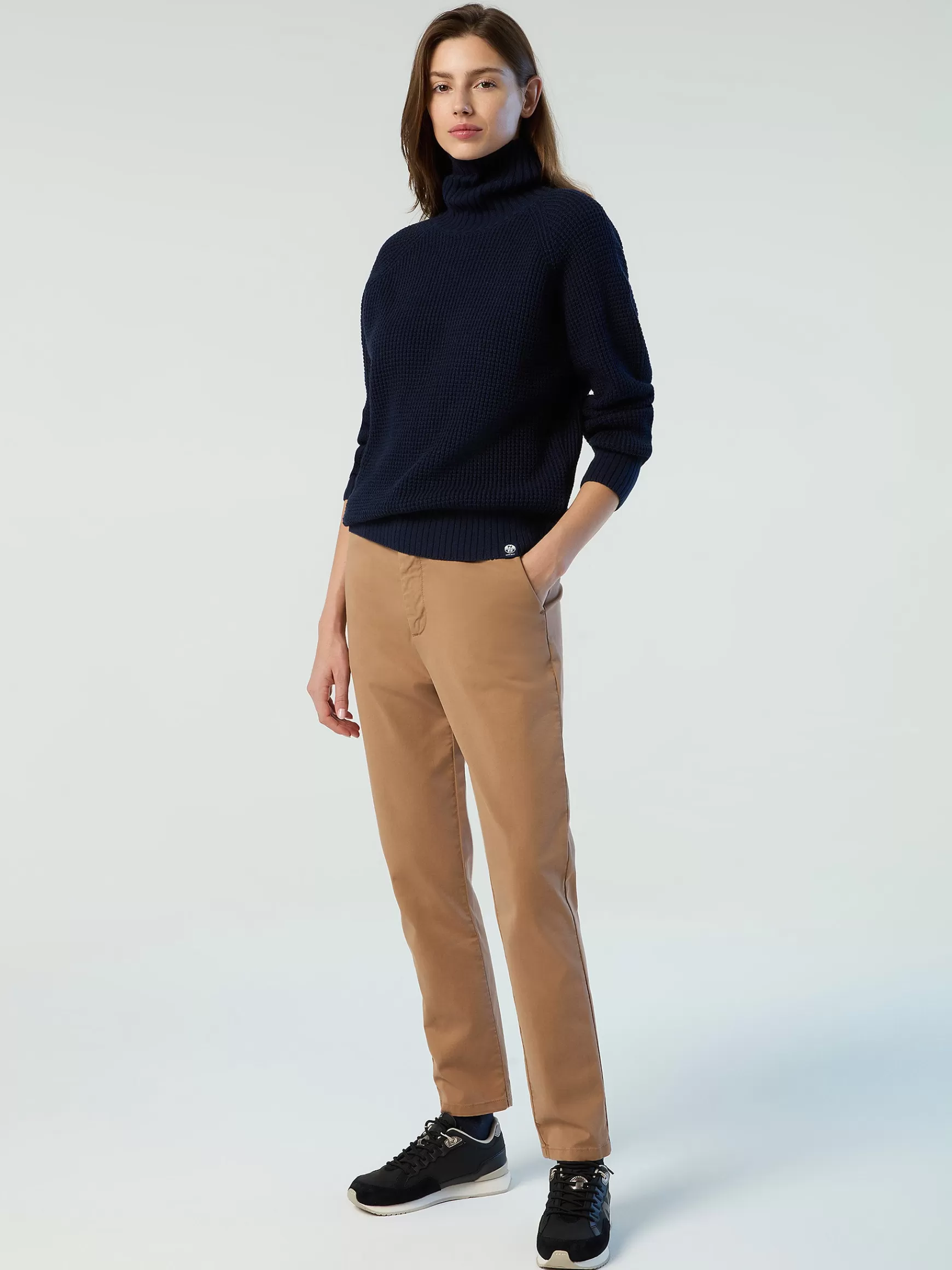North Sails Pantaloni chino in gabardina>Donna Outlet | Pantaloni