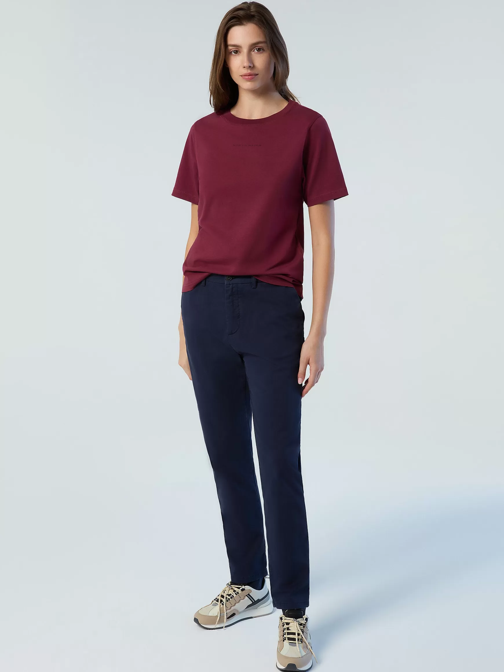 North Sails Pantaloni chino in gabardina>Donna Outlet | Pantaloni