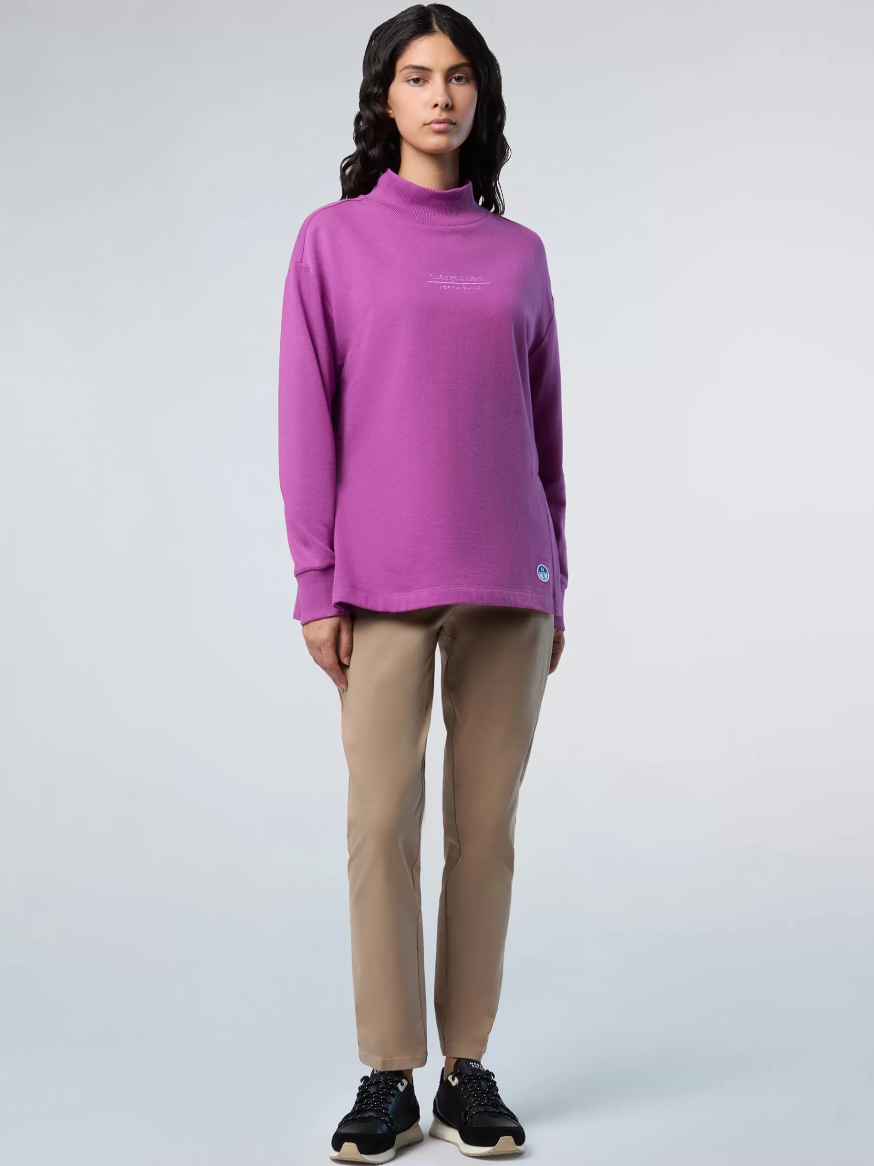 North Sails Pantaloni chino in gabardina>Donna Shop By Look | Pantaloni