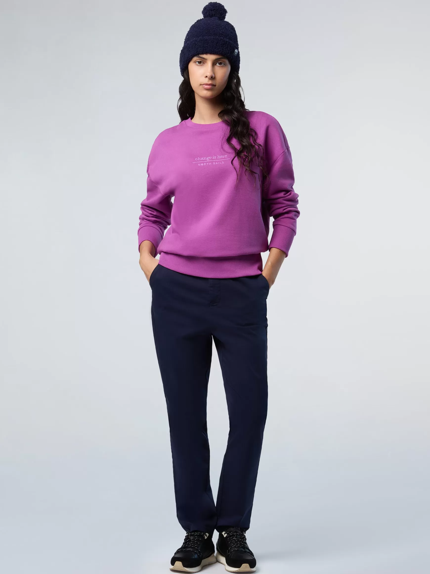North Sails Pantaloni chino in gabardina>Donna Shop By Look | Pantaloni