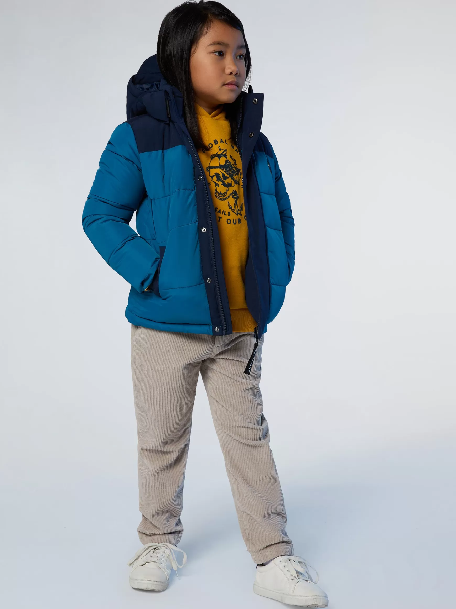 North Sails Pantaloni chino in velluto stretch> Pantaloni