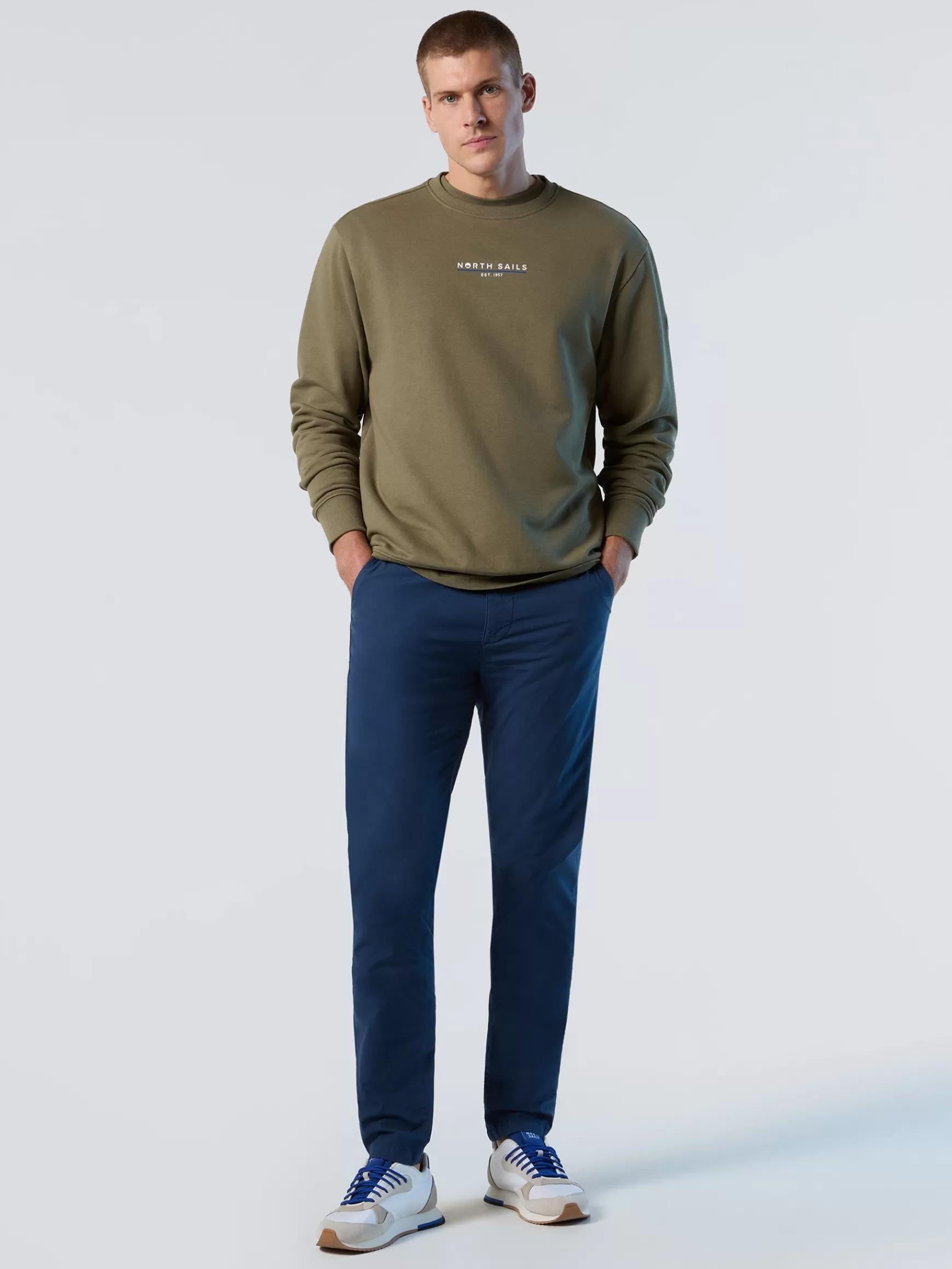 North Sails Pantaloni Defender in popeline>Uomo Outlet | Pantaloni