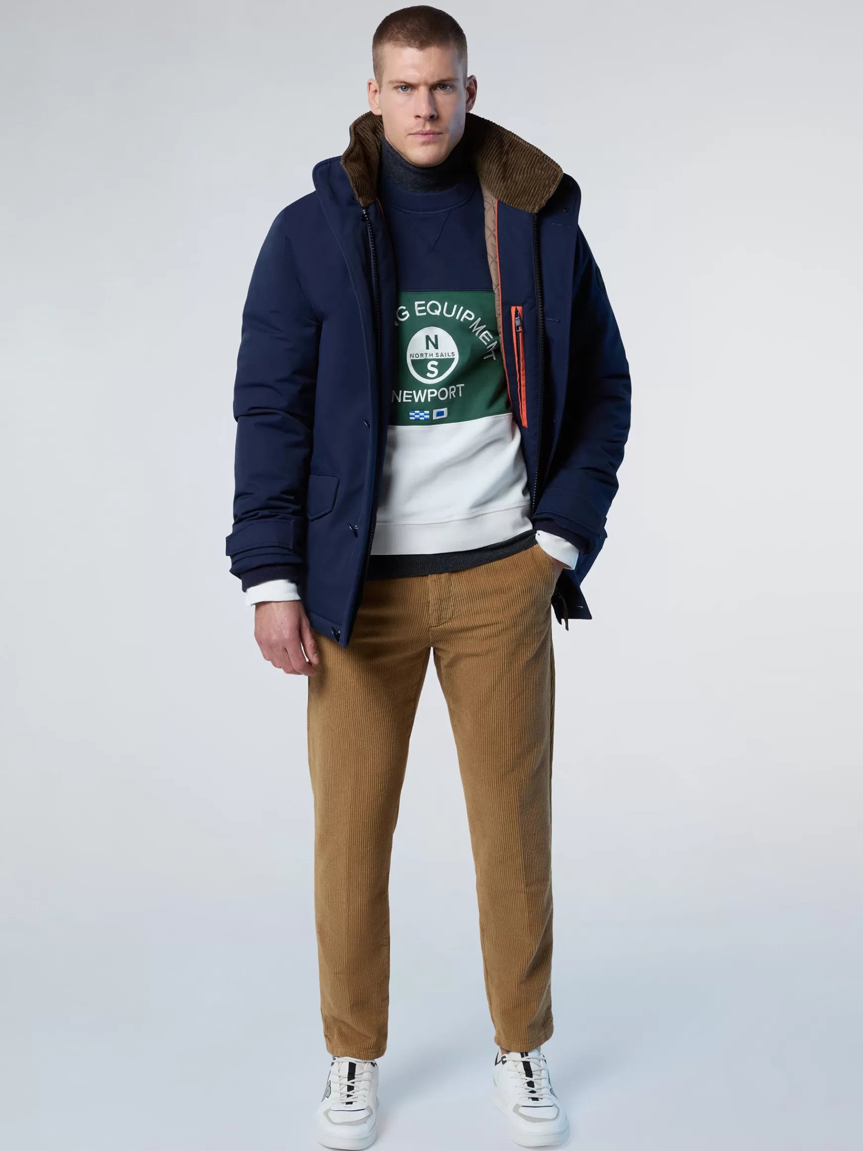 North Sails Pantaloni Defender in velluto>Uomo Pantaloni