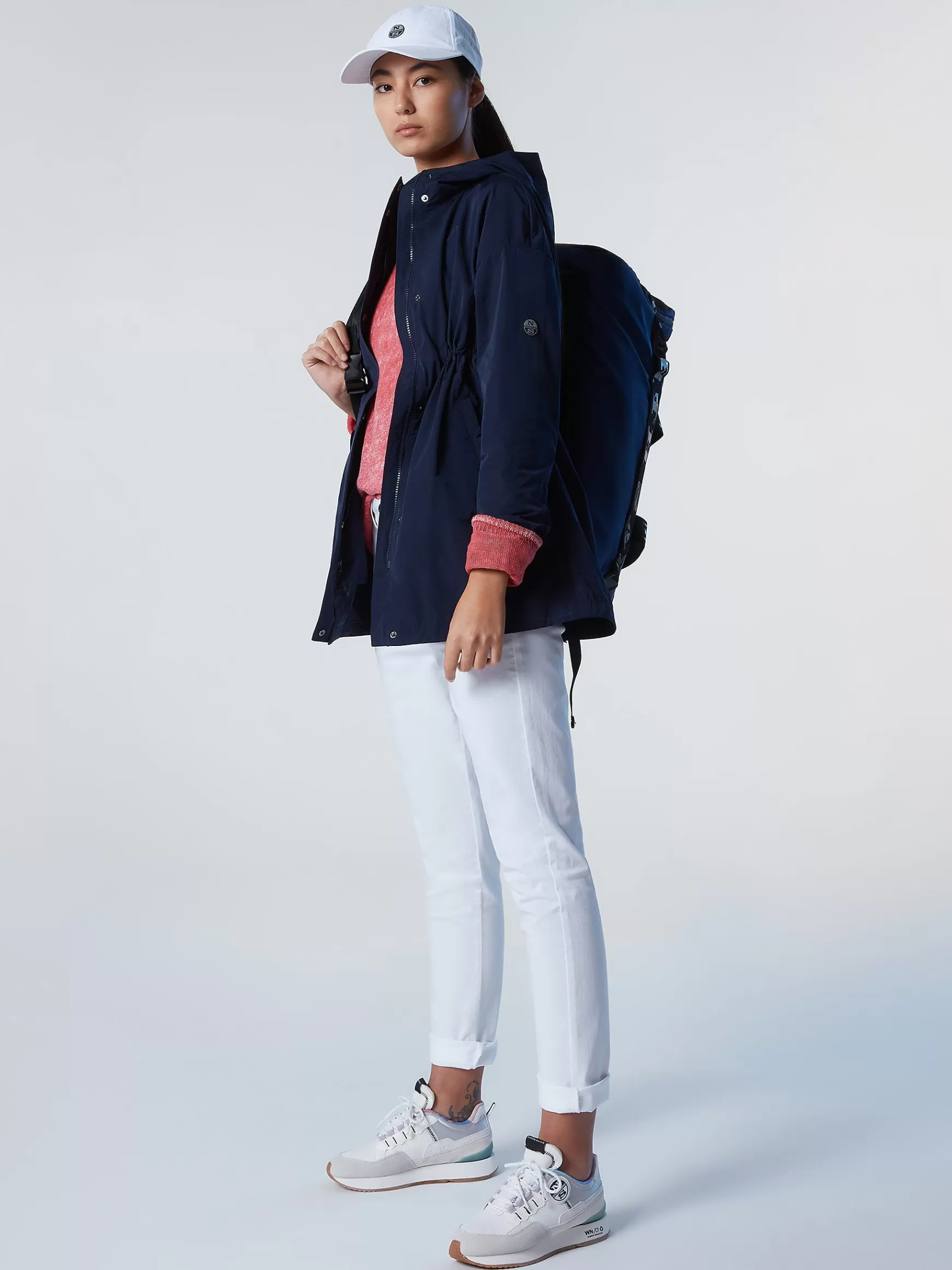 North Sails Pantaloni in cotone organico>Donna Outlet | Pantaloni