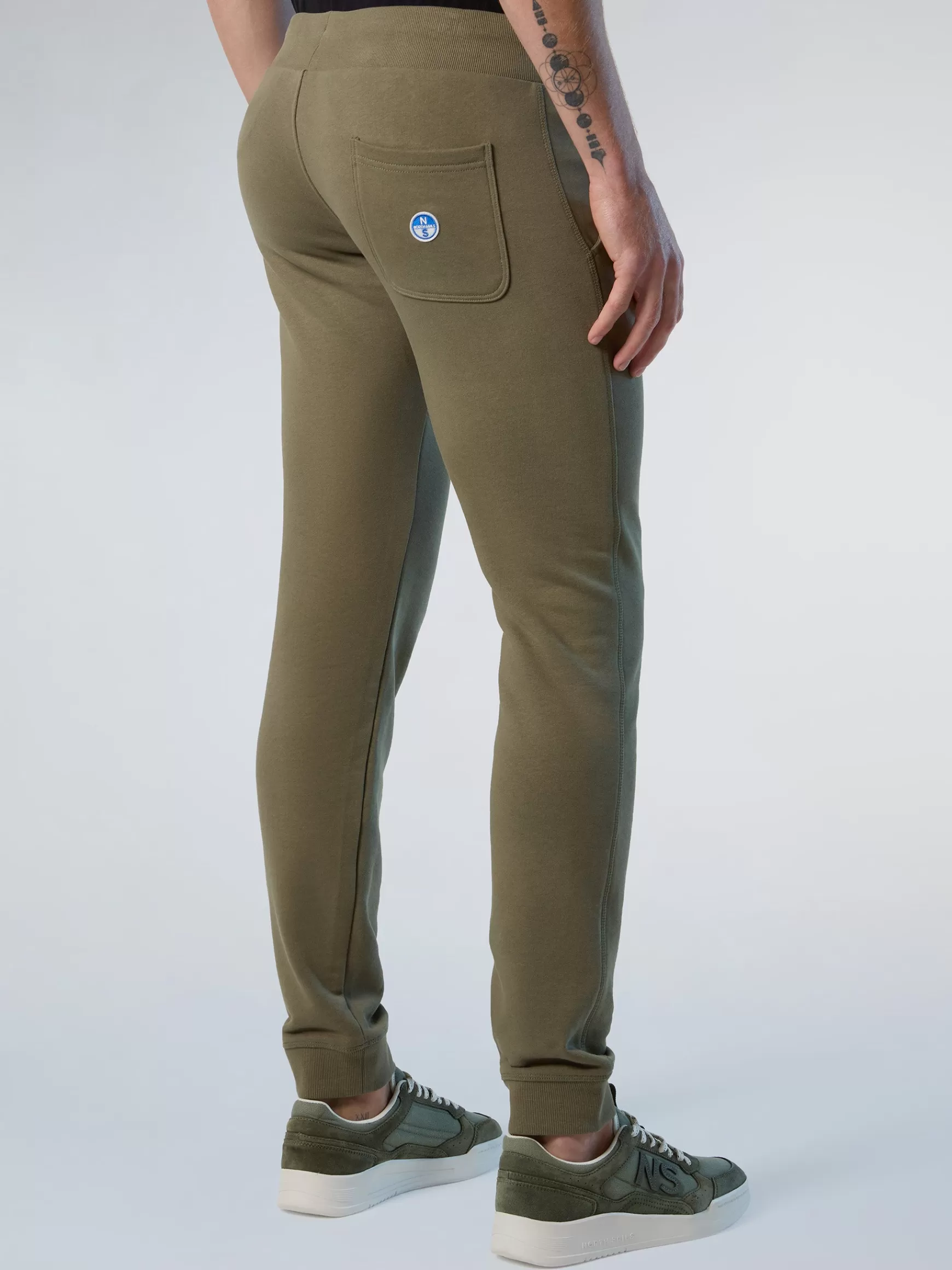 North Sails Pantaloni jogging con patch>Uomo Outlet | Pantaloni