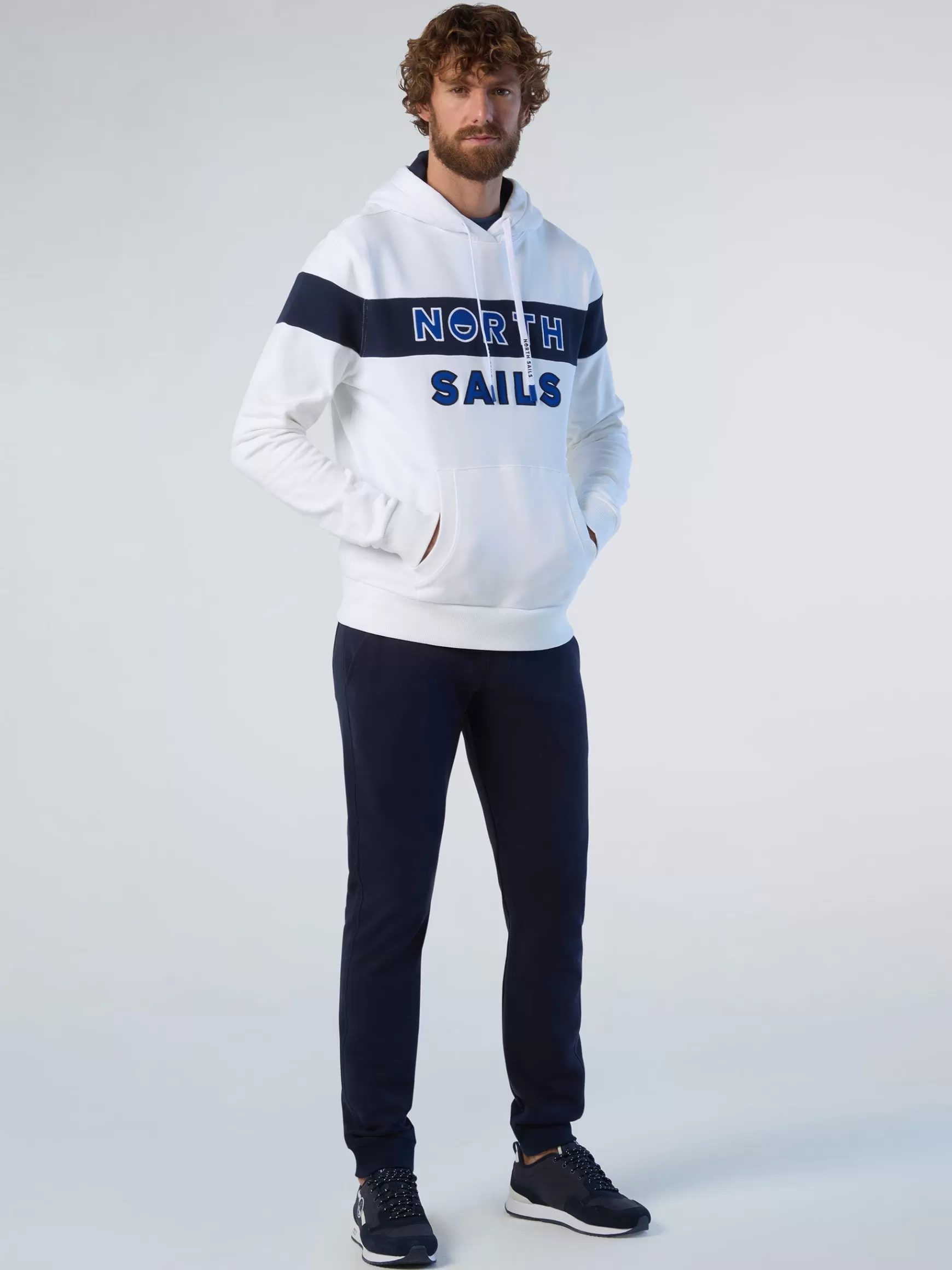 North Sails Pantaloni jogging con patch>Uomo Outlet | Pantaloni