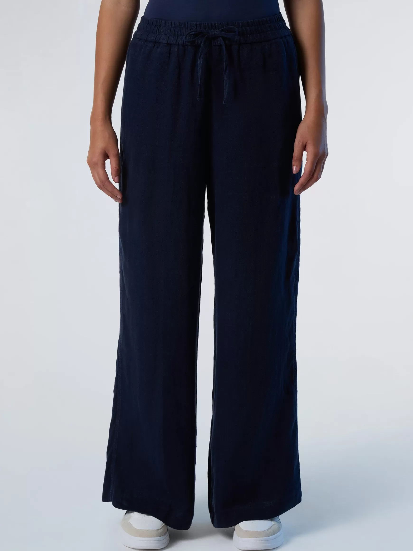 North Sails Pantaloni palazzo in lino>Donna Outlet | Pantaloni