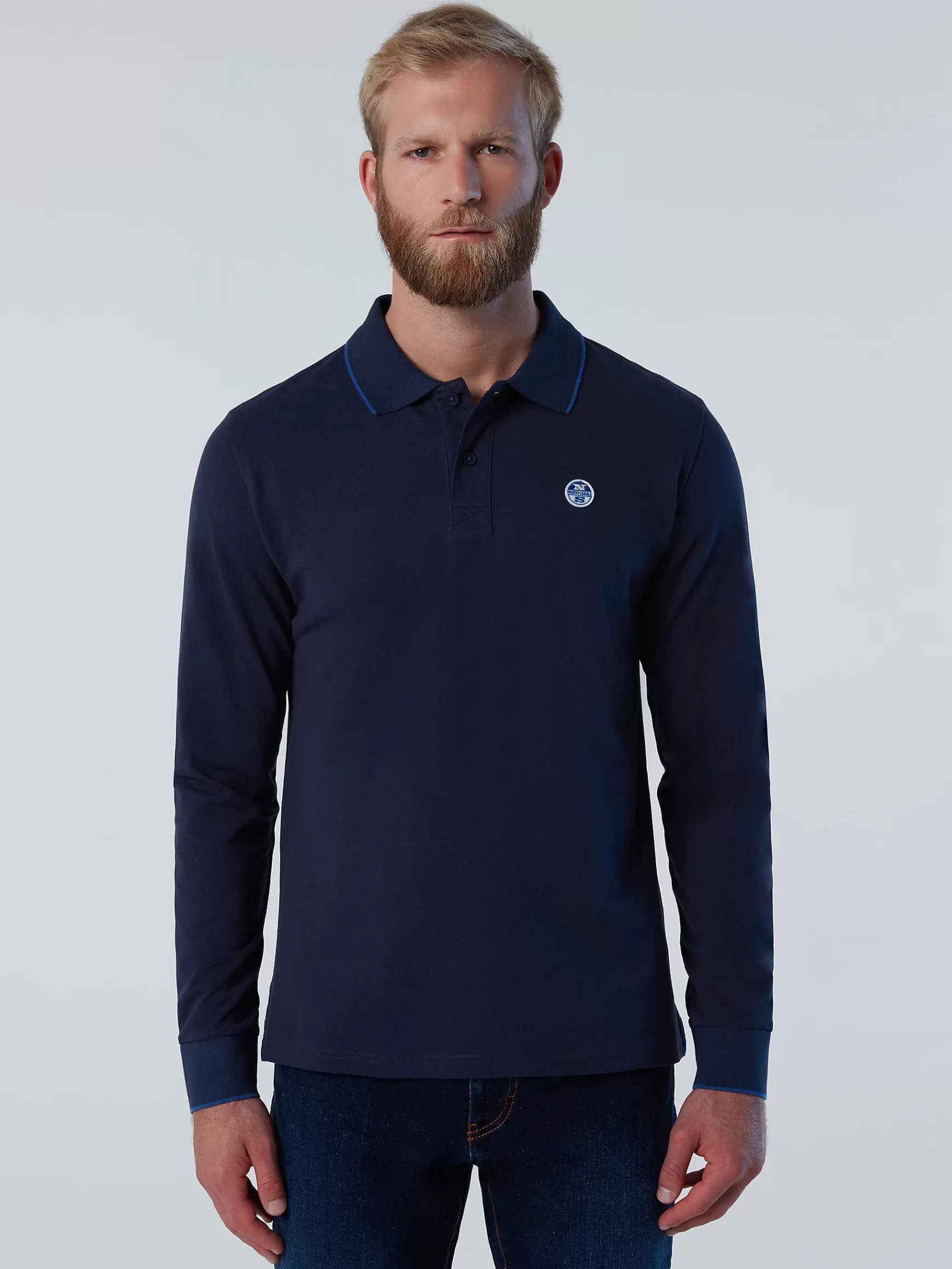 North Sails Polo a maniche lunghe>Uomo Outlet