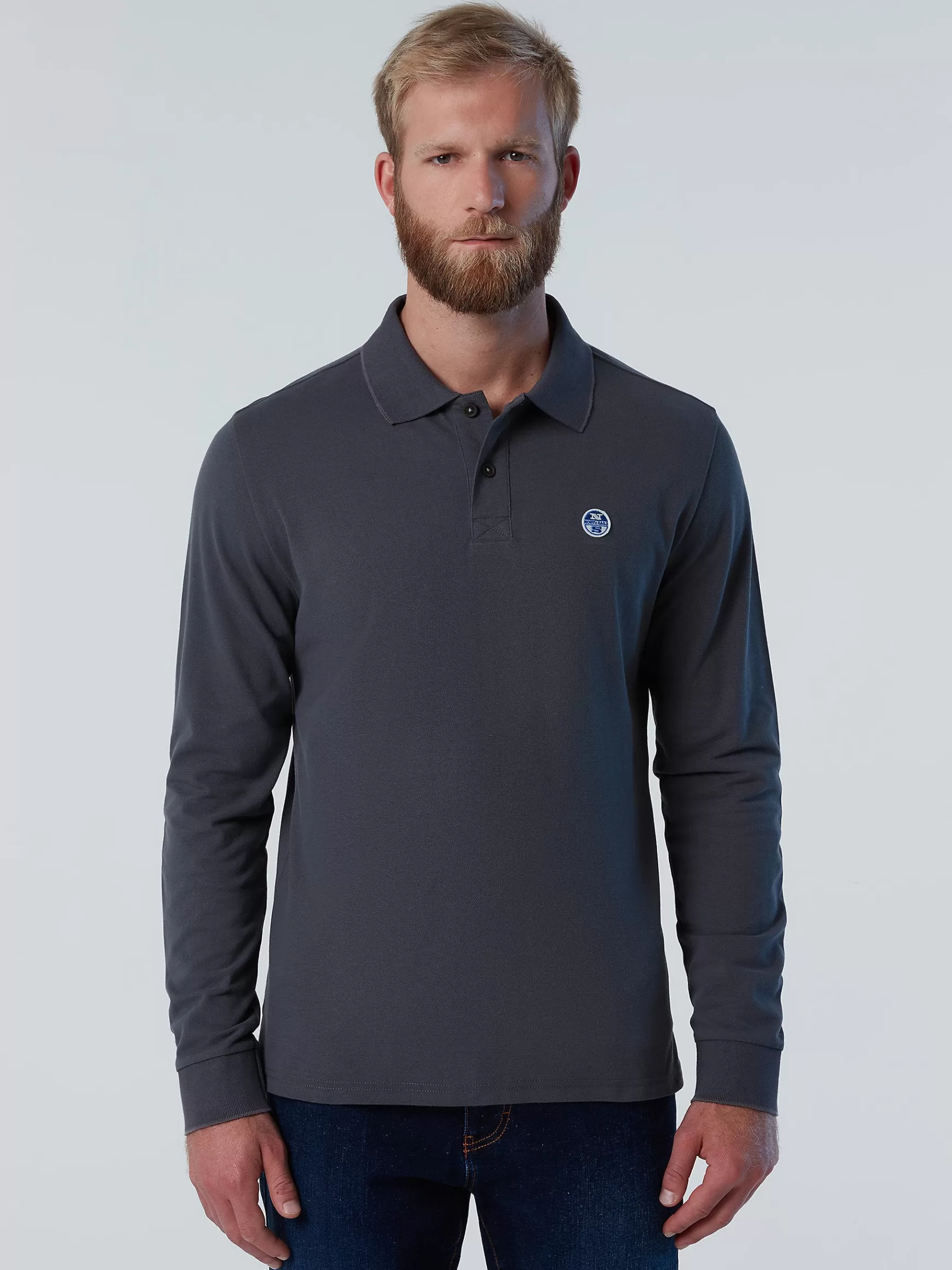 North Sails Polo a maniche lunghe>Uomo Outlet