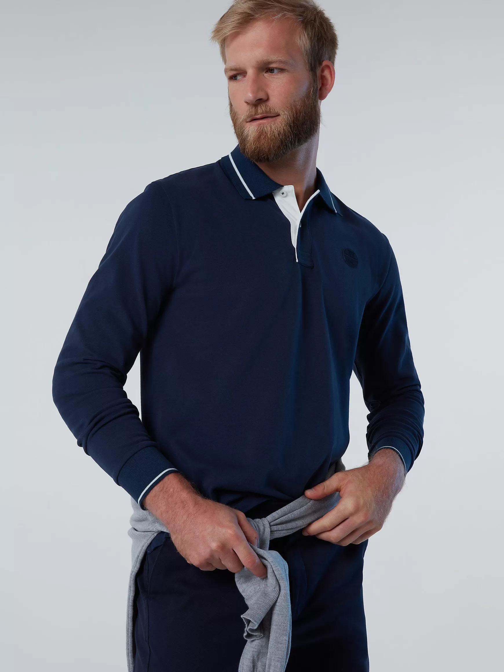 North Sails Polo a maniche lunghe>Uomo Outlet