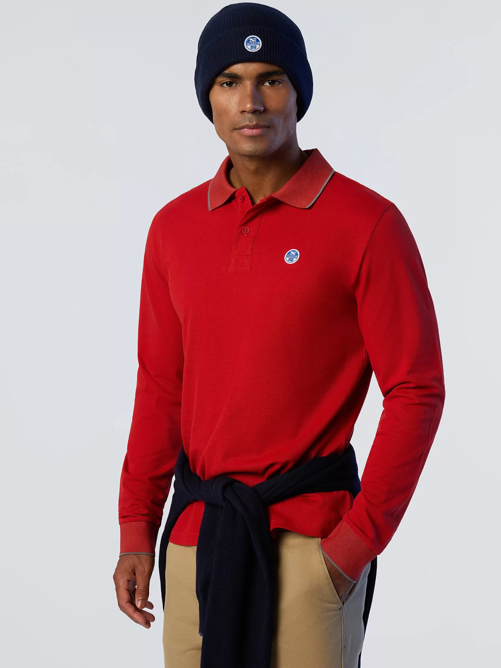 North Sails Polo a maniche lunghe>Uomo Outlet