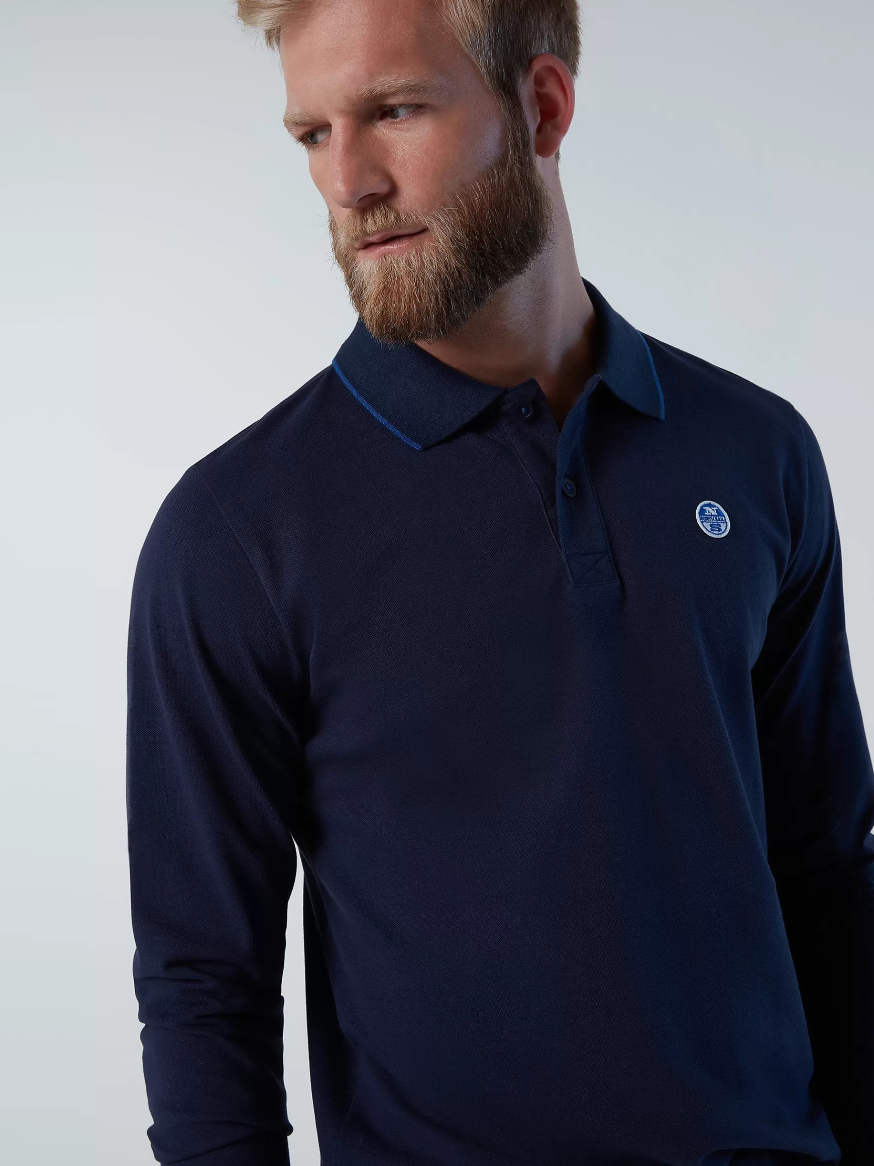 North Sails Polo a maniche lunghe>Uomo Outlet
