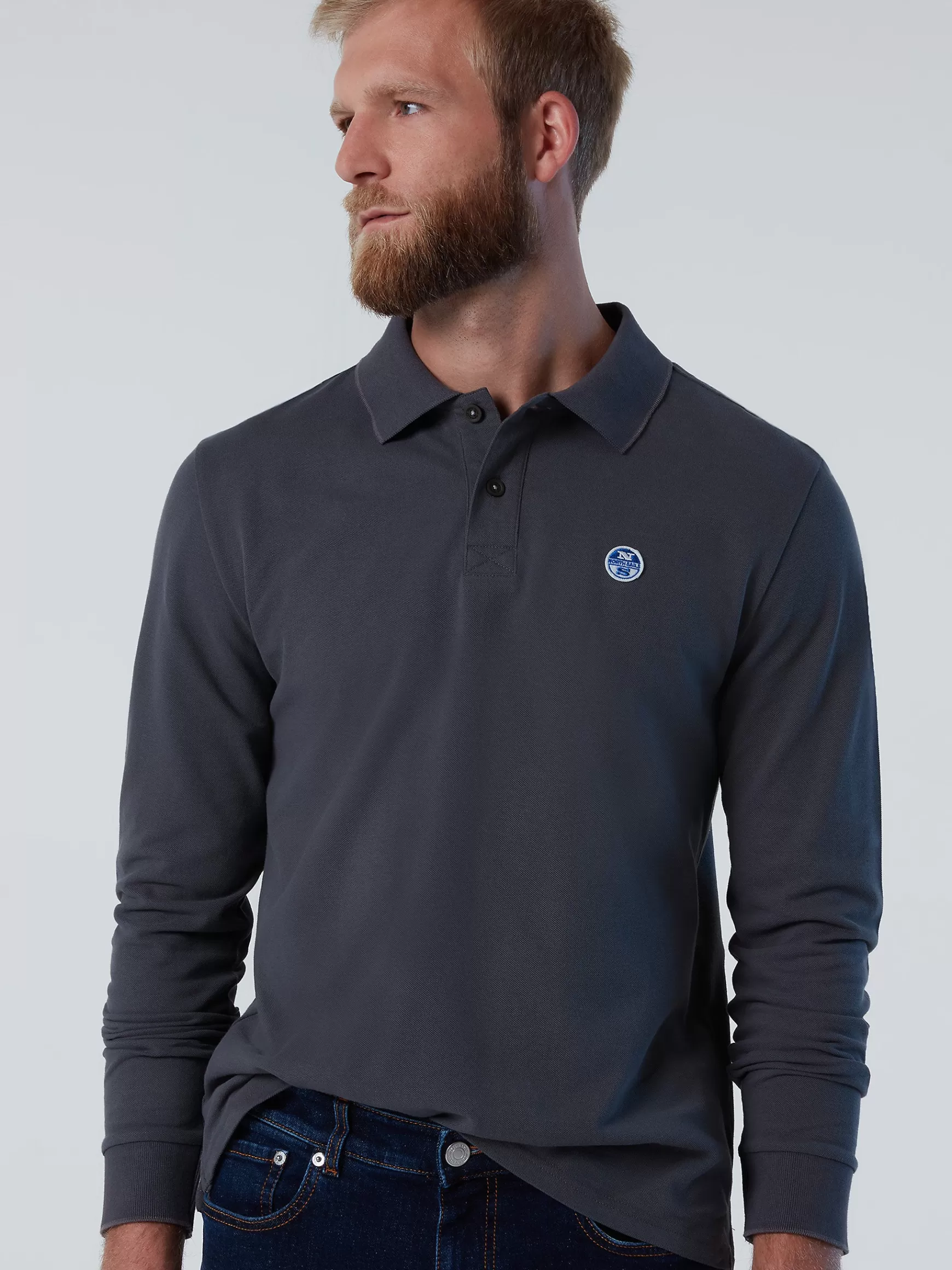 North Sails Polo a maniche lunghe>Uomo Outlet