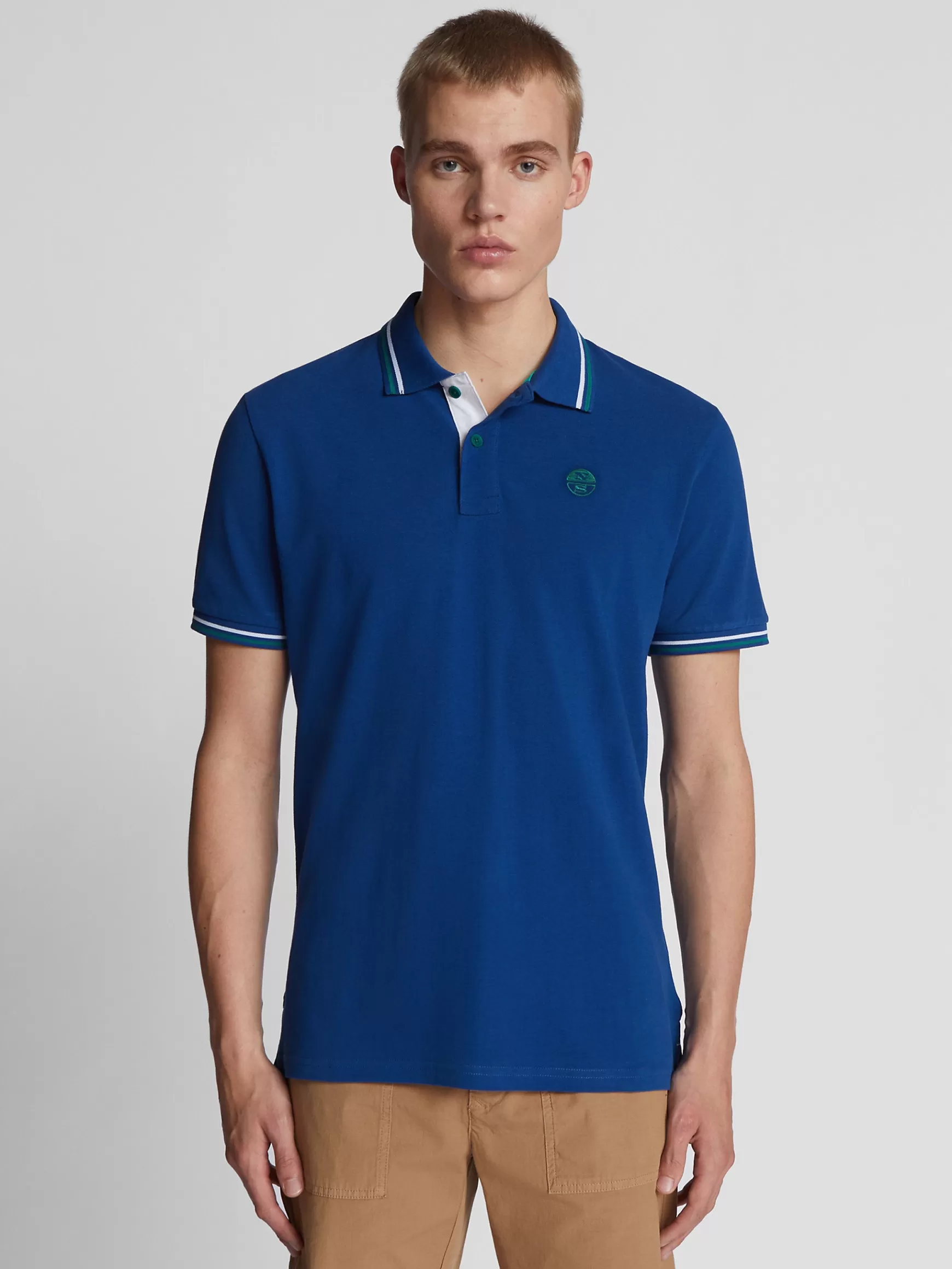 North Sails Polo con bordi a contrasto>Uomo Outlet