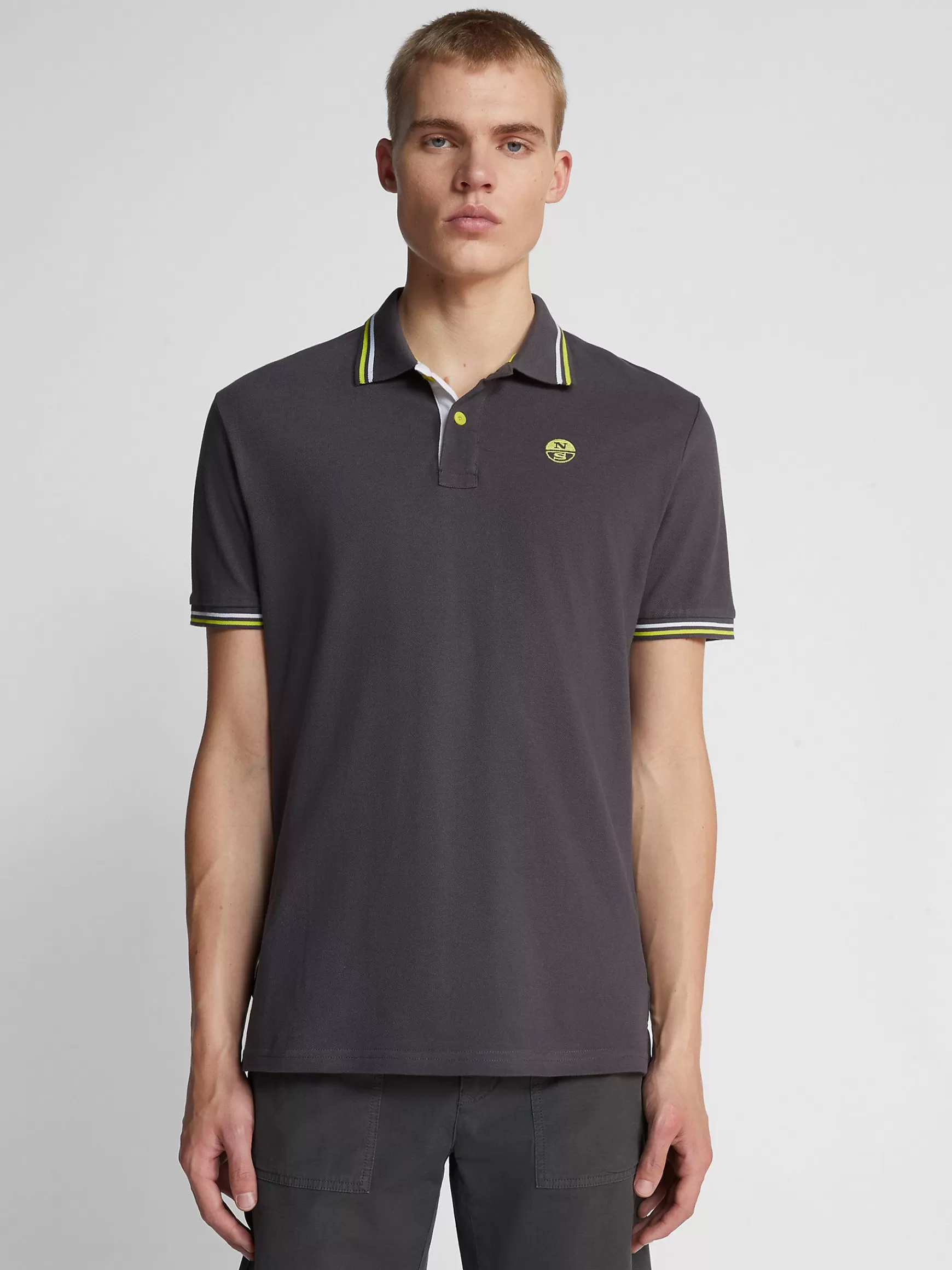 North Sails Polo con bordi a contrasto>Uomo Outlet | Outlet