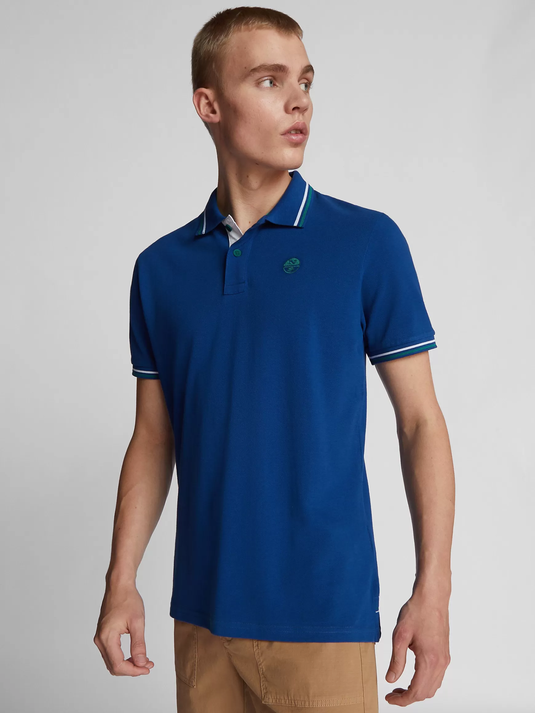 North Sails Polo con bordi a contrasto>Uomo Outlet