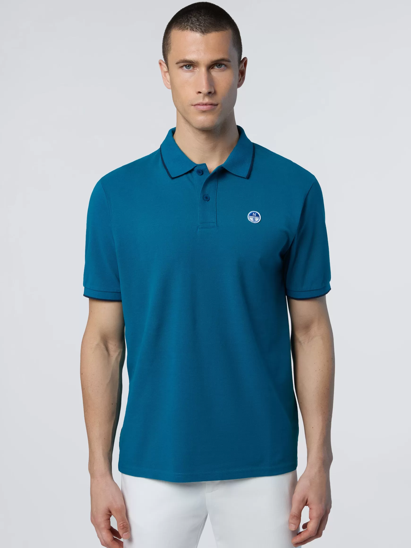 North Sails Polo con colletto logato>Uomo Outlet