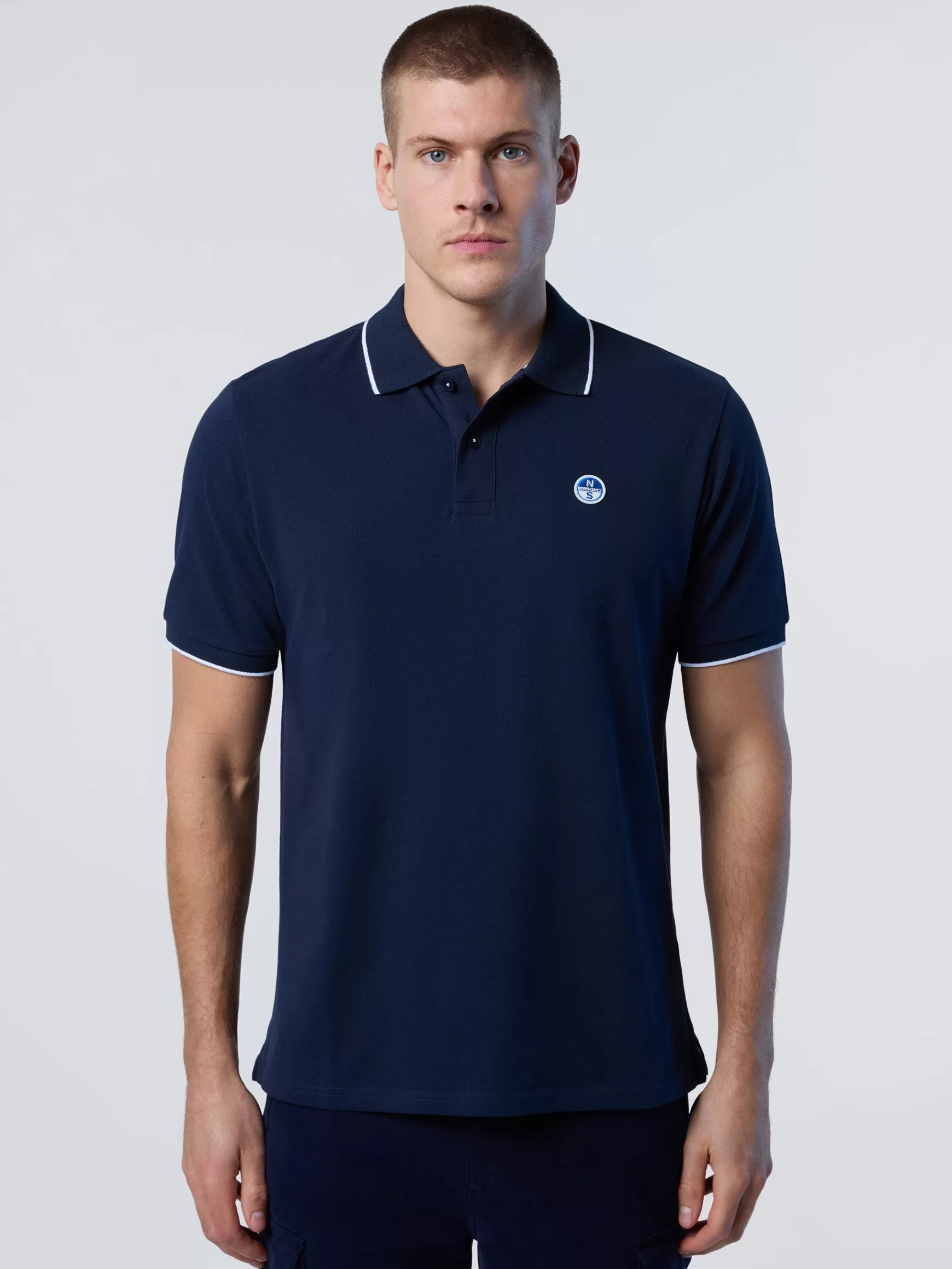 North Sails Polo con colletto logato>Uomo Outlet