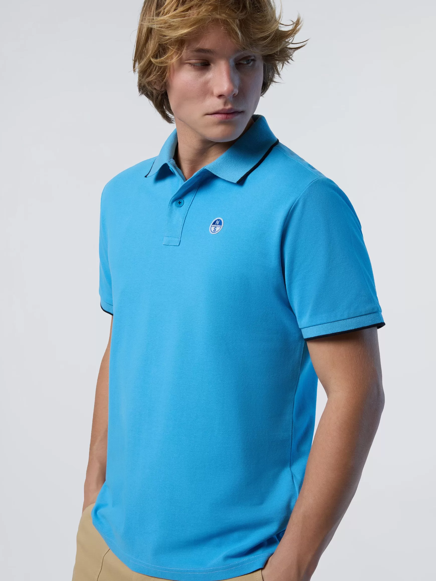 North Sails Polo con colletto logato>Uomo Polo