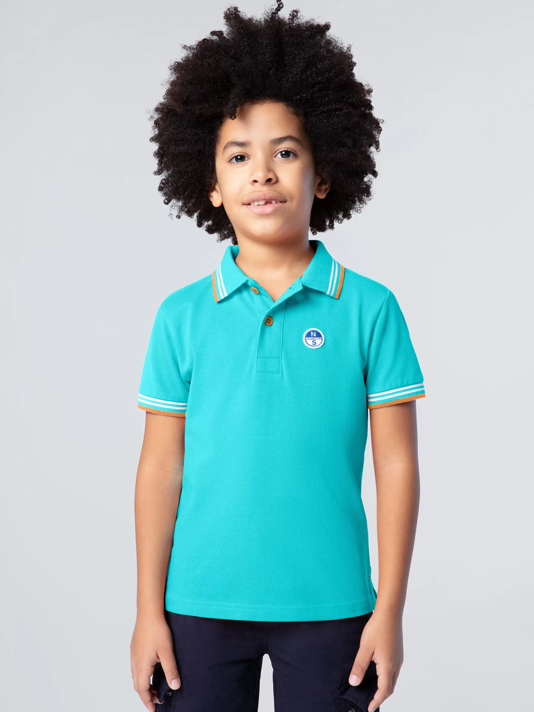 North Sails Polo con dettagli a righe> Outlet | Polo