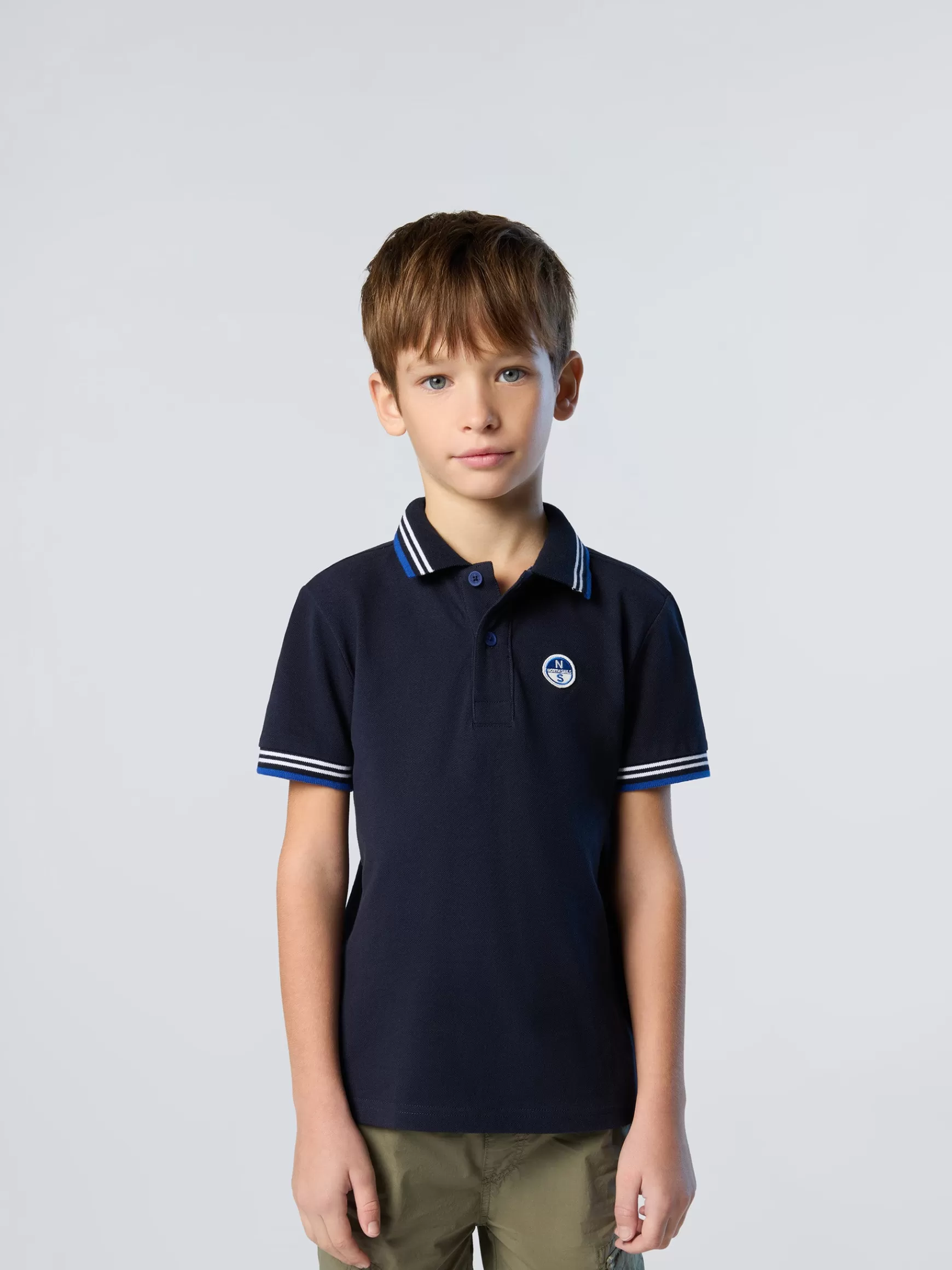 North Sails Polo con dettagli a righe> Outlet | Polo