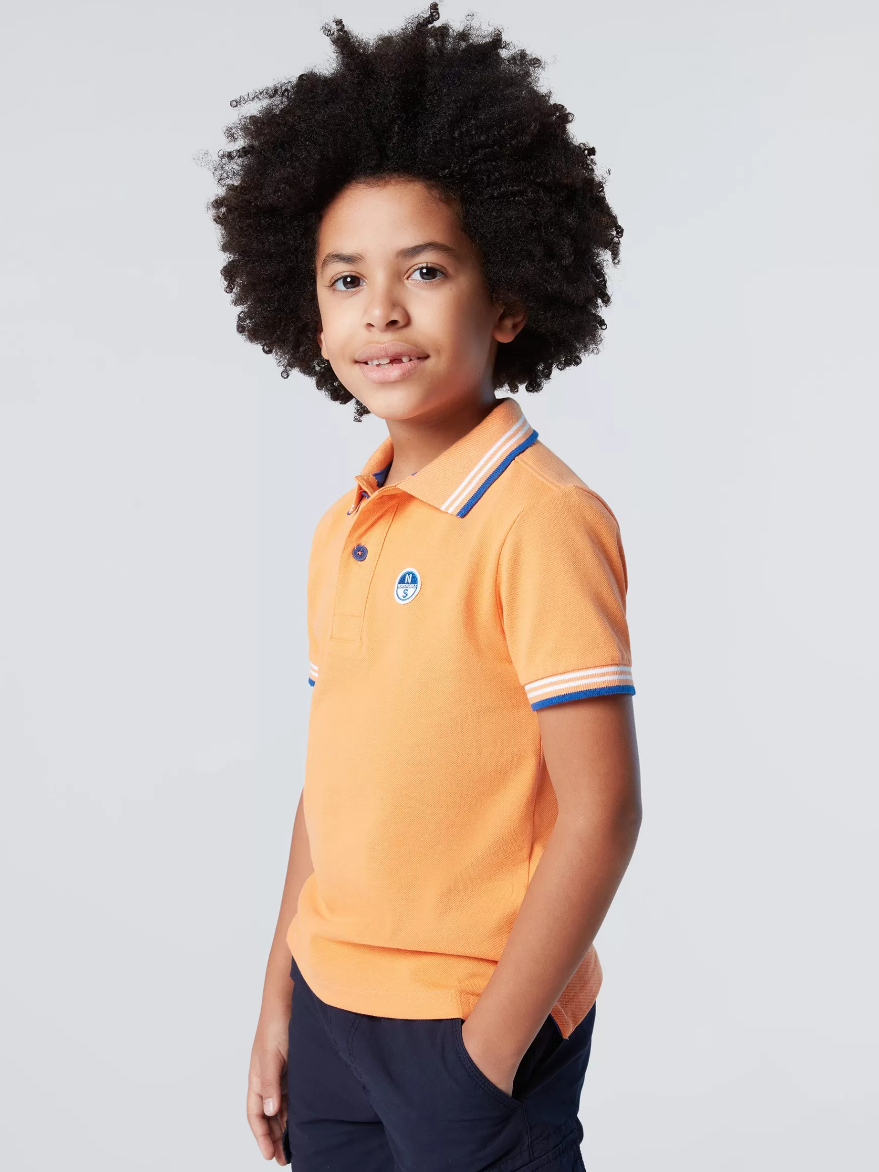 North Sails Polo con dettagli a righe> Outlet | Polo