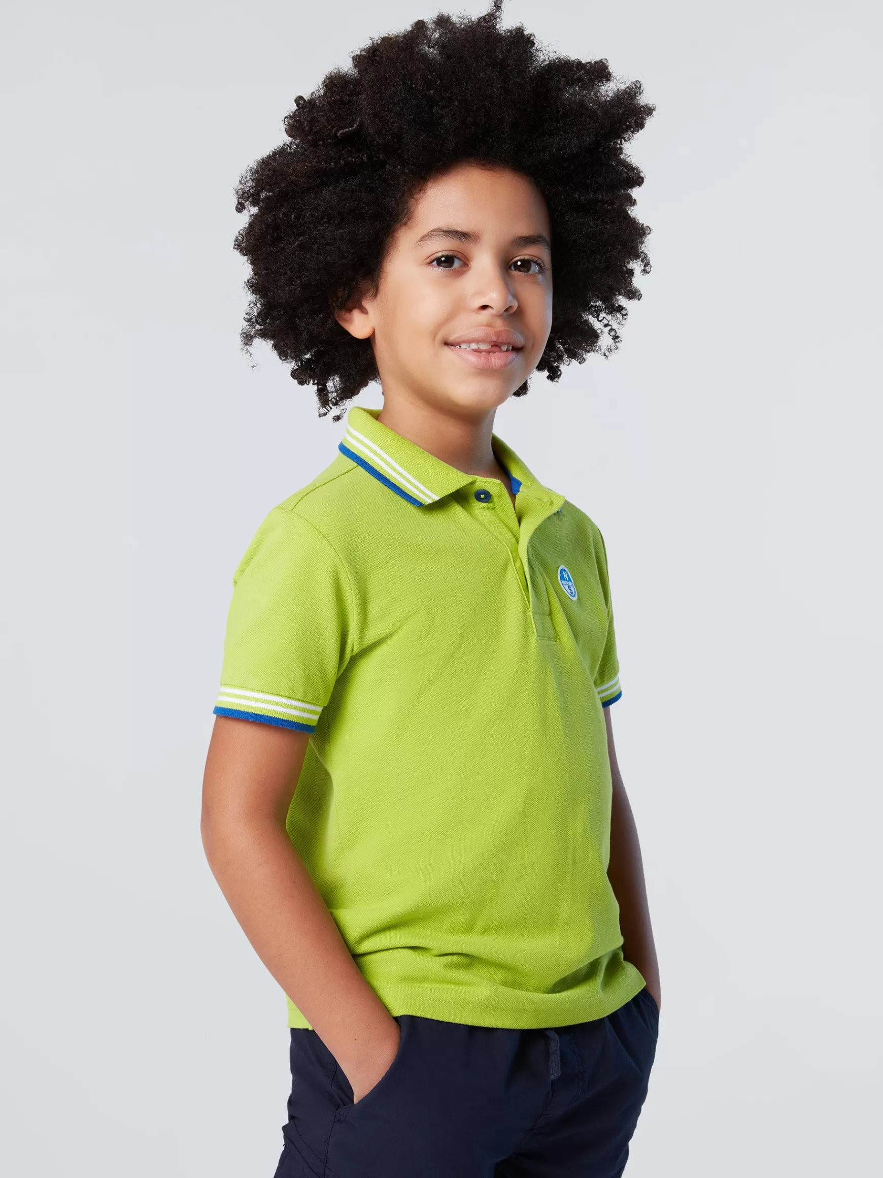 North Sails Polo con dettagli a righe> Outlet | Polo