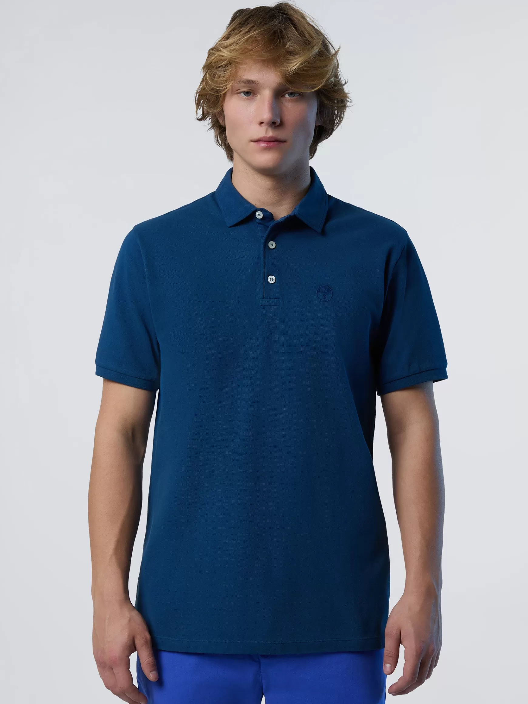 North Sails Polo con logo ricamato>Uomo Outlet
