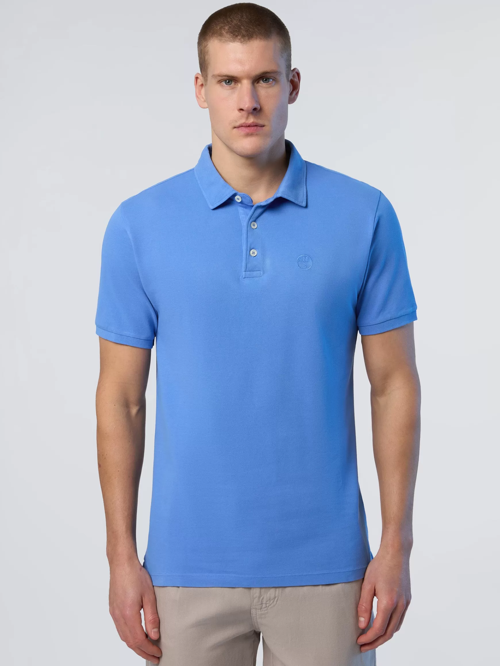 North Sails Polo con logo ricamato>Uomo Outlet