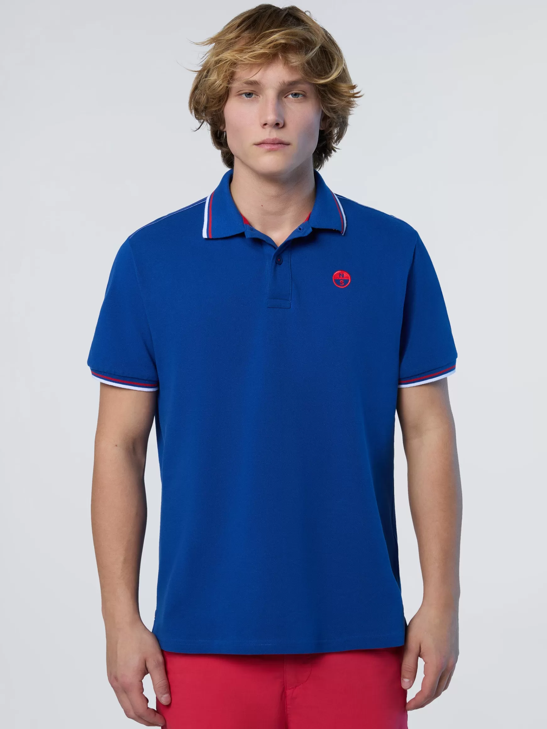 North Sails Polo con logo ricamato>Uomo Outlet