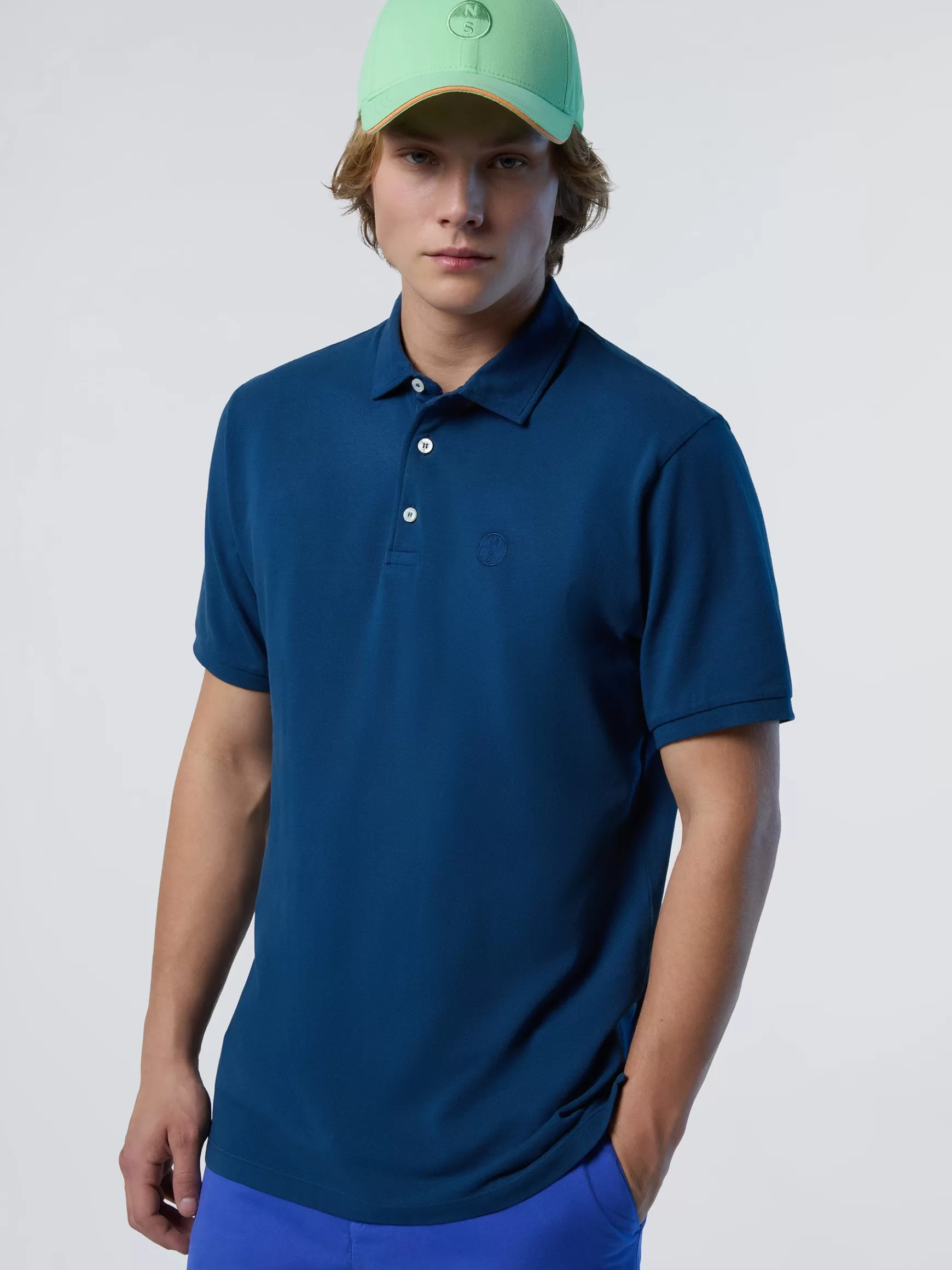 North Sails Polo con logo ricamato>Uomo Outlet