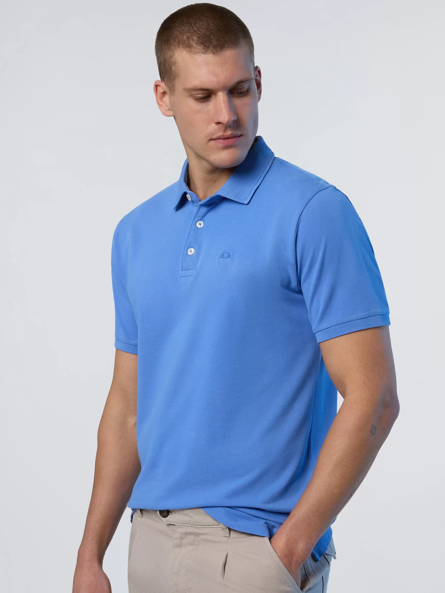North Sails Polo con logo ricamato>Uomo Outlet