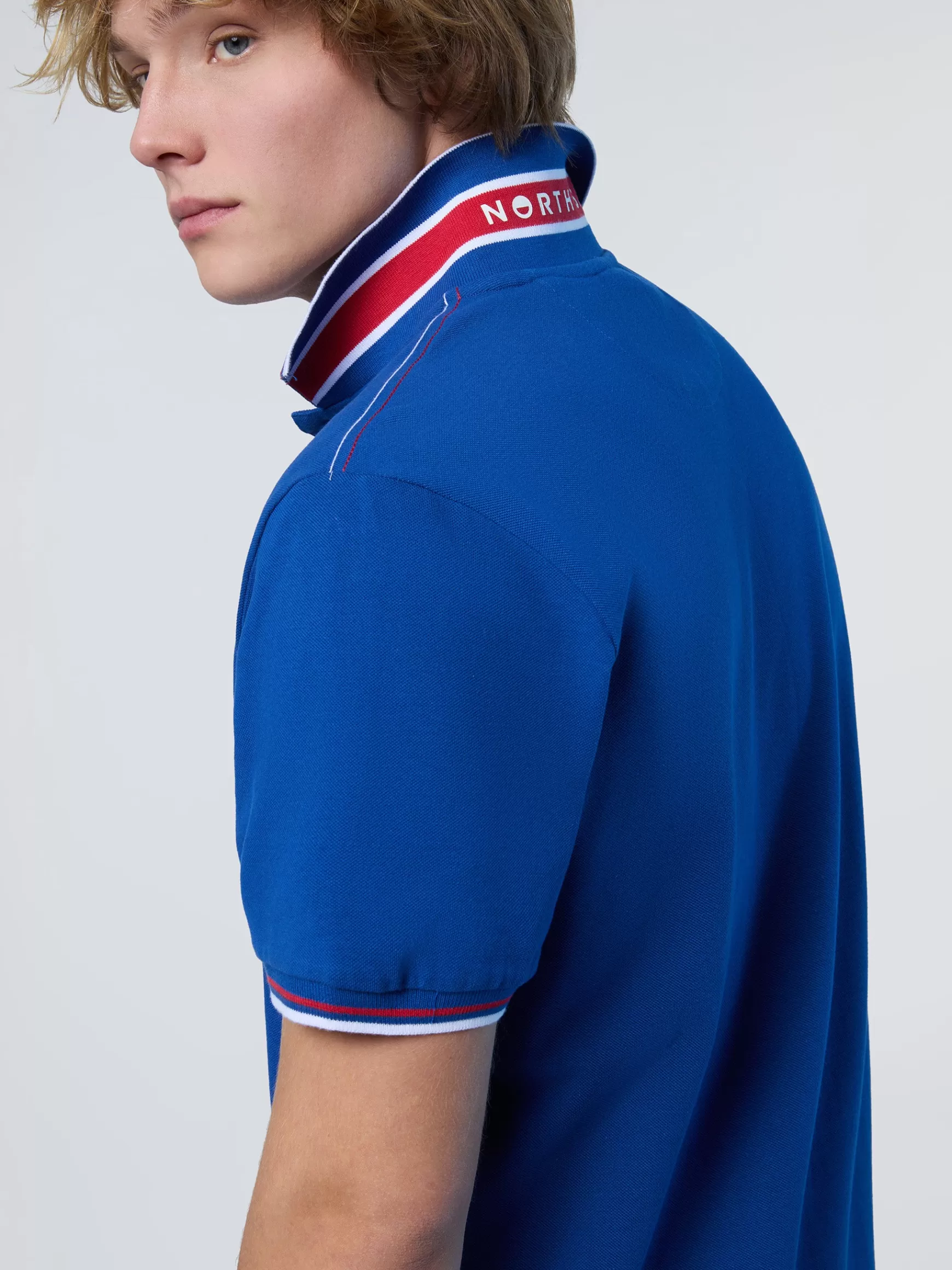 North Sails Polo con logo ricamato>Uomo Outlet