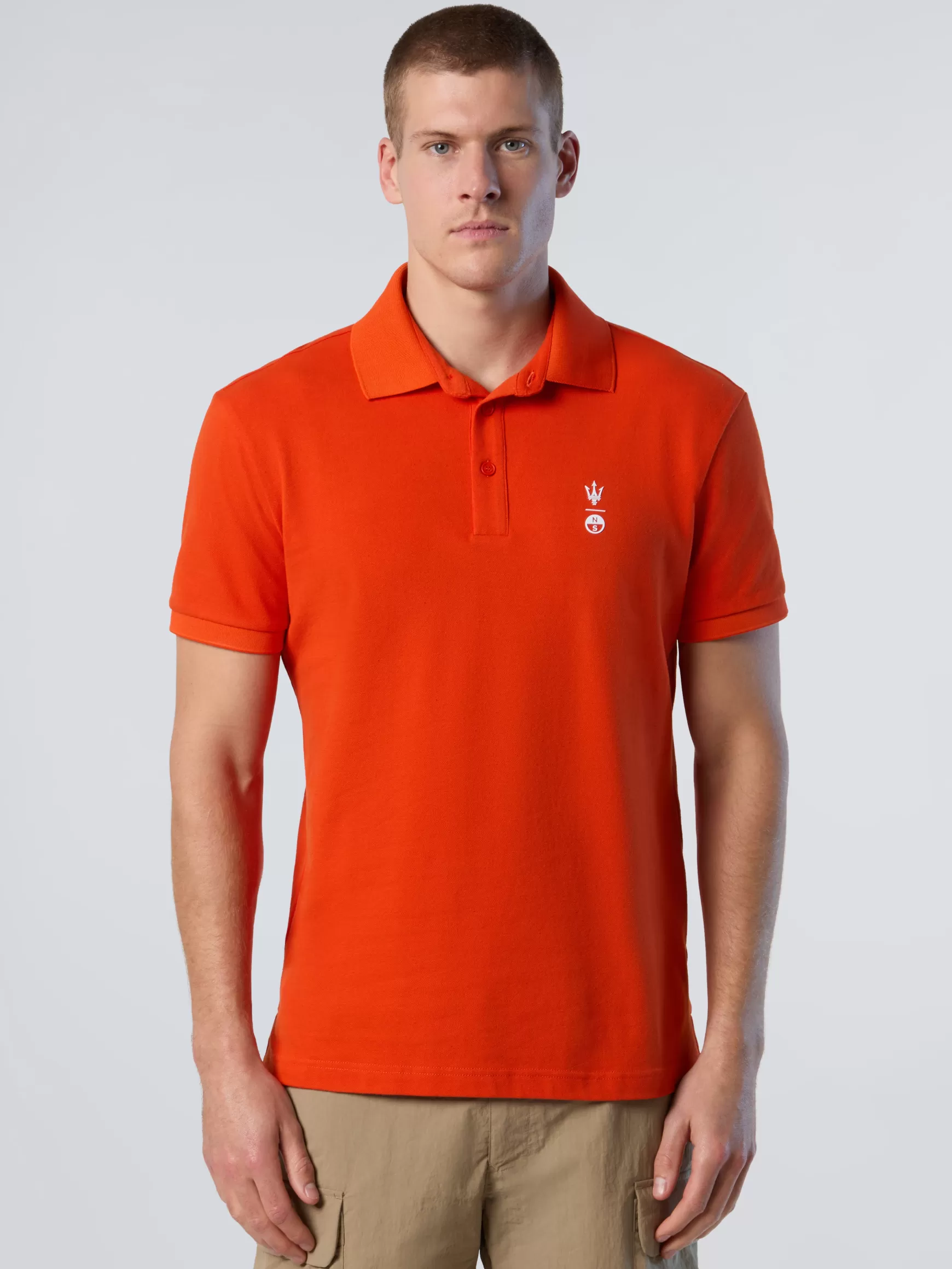 North Sails Polo con motivo a righe>Uomo Outlet