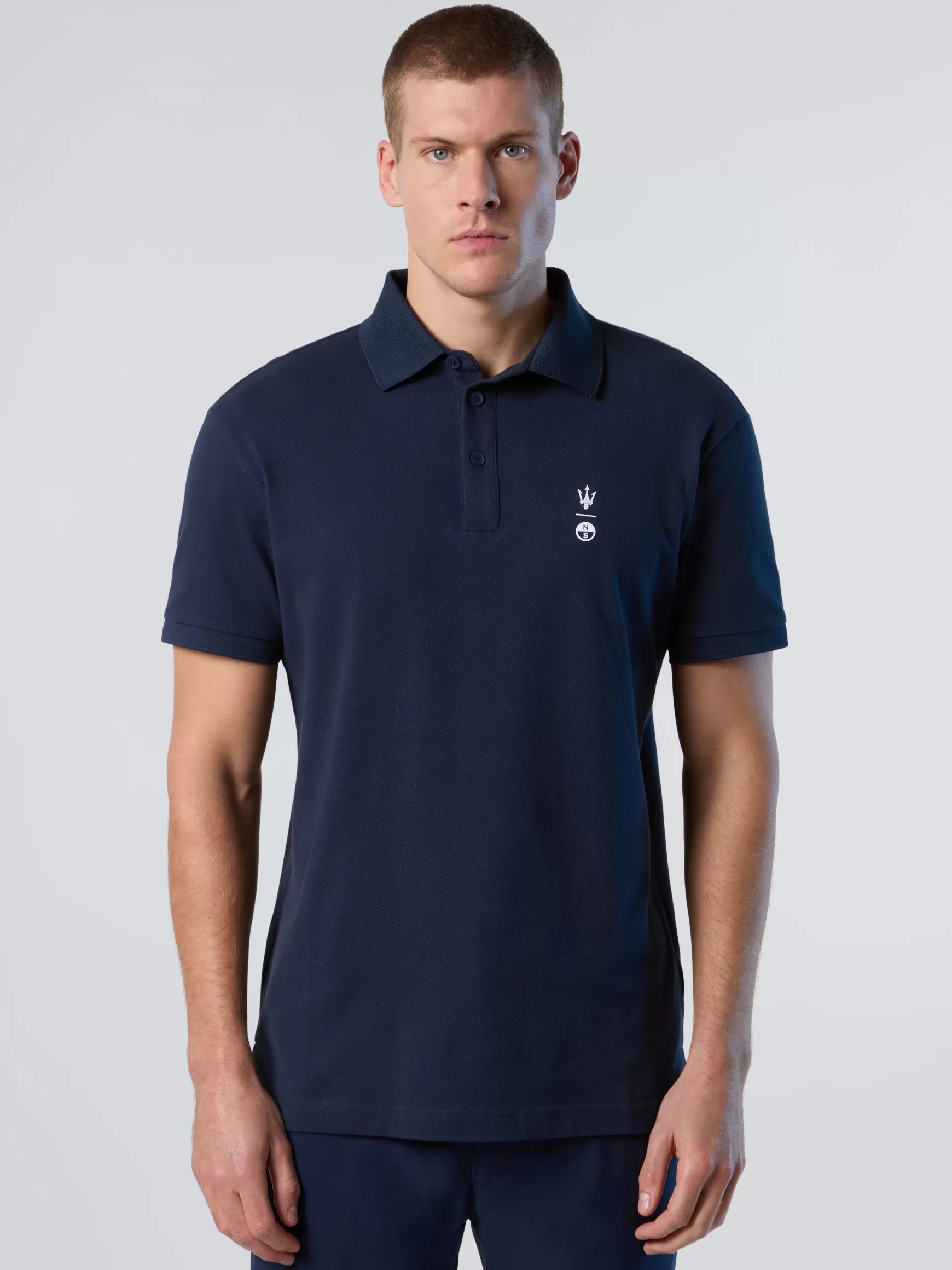 North Sails Polo con motivo a righe>Uomo Outlet