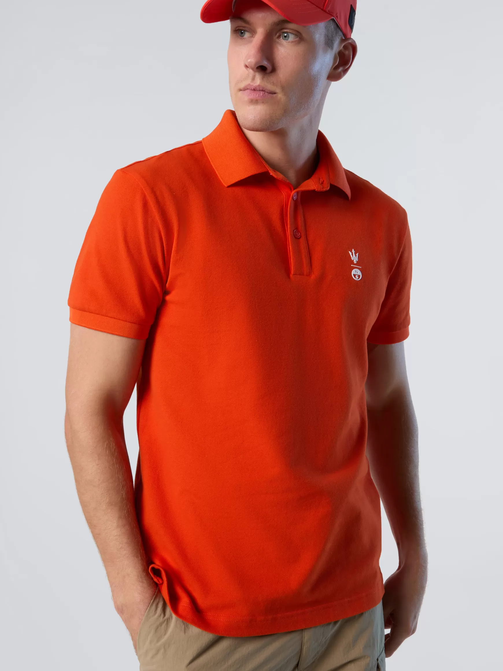 North Sails Polo con motivo a righe>Uomo Outlet